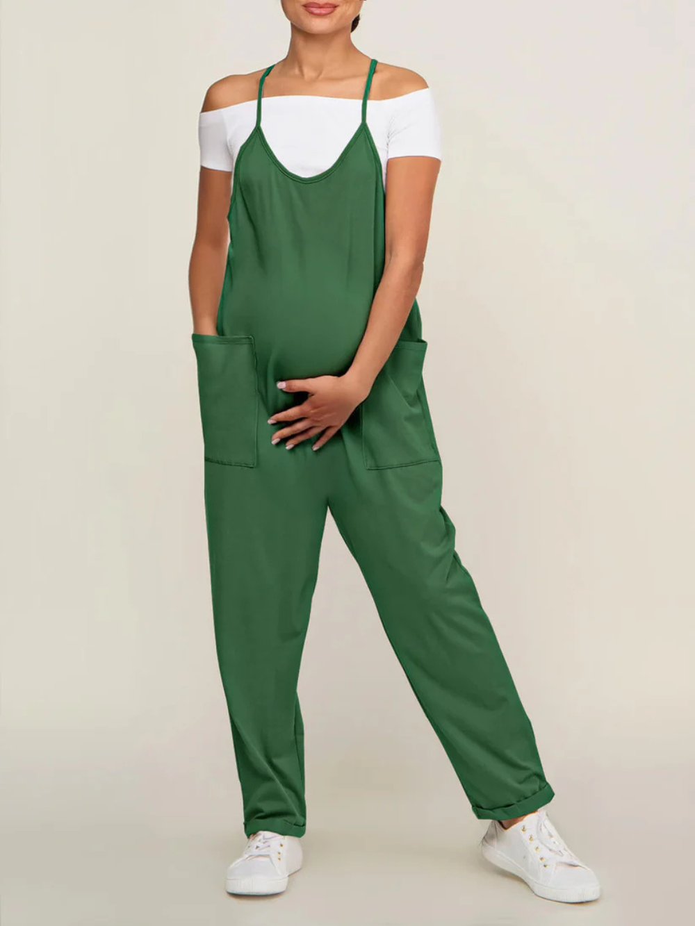 Jumpsuit Maternal y posparto Oversized