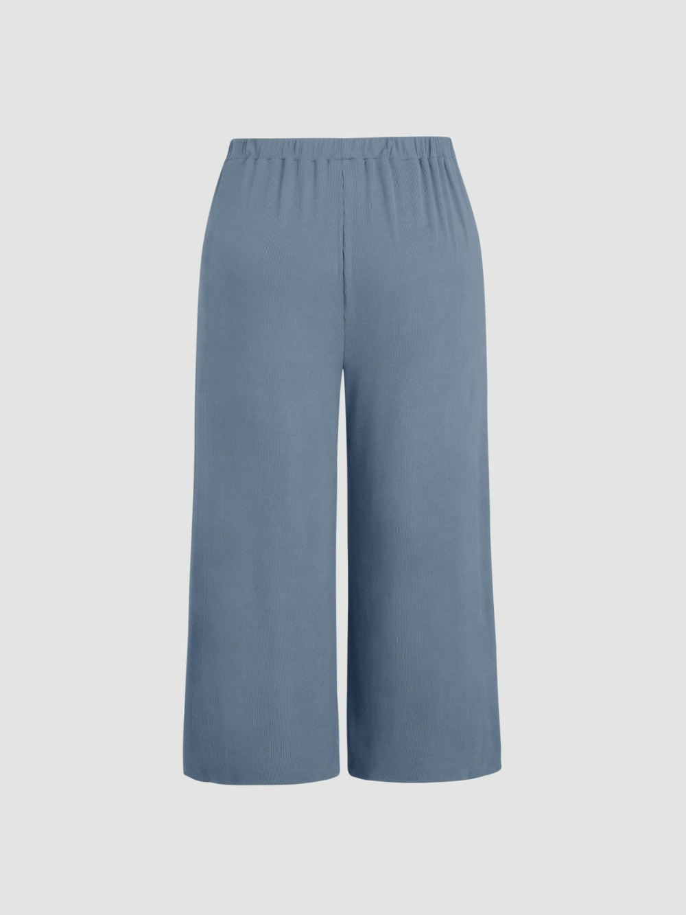 Pantalón Amalia de pierna ancha y tejido elástico