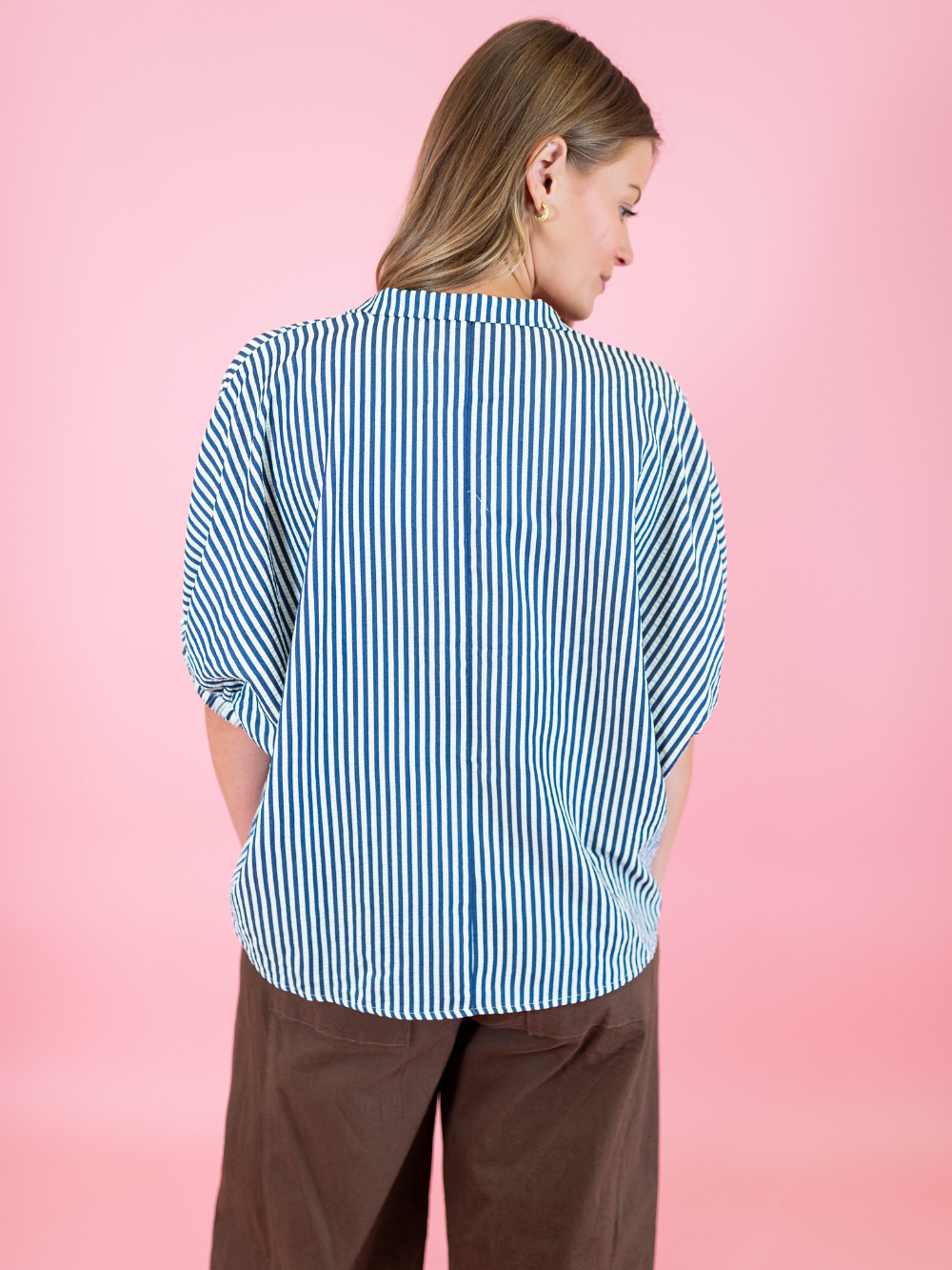 Top Sailor Rayas Azul Marino