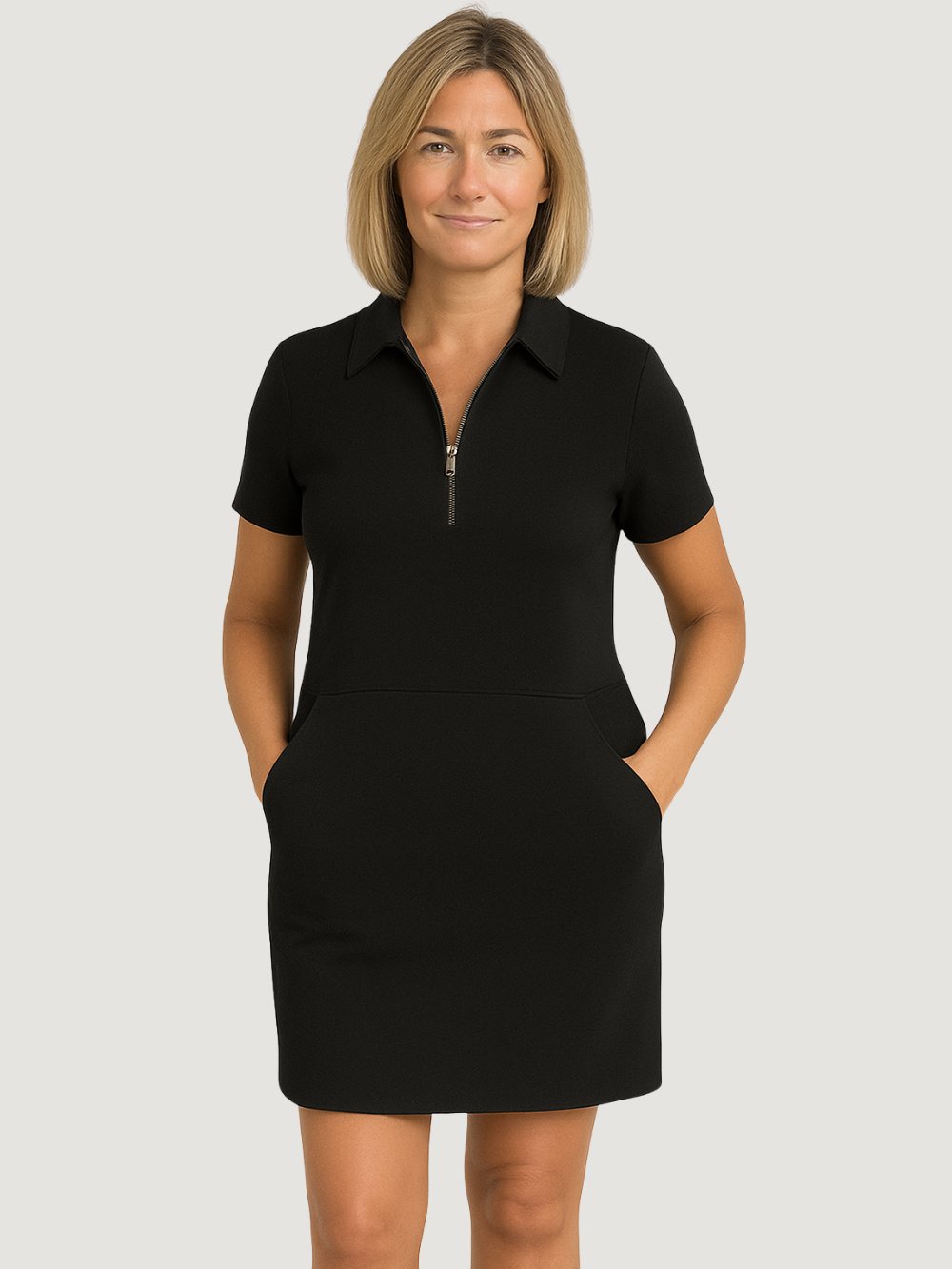 Vestido Polo con bolsillos y cierre delantero (Oferta 2X1)
