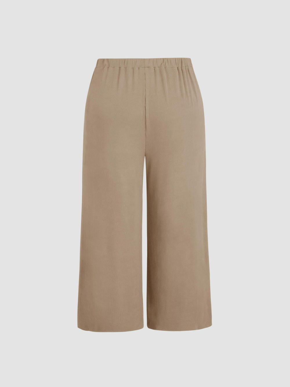 Pantalón Amalia de pierna ancha y tejido elástico