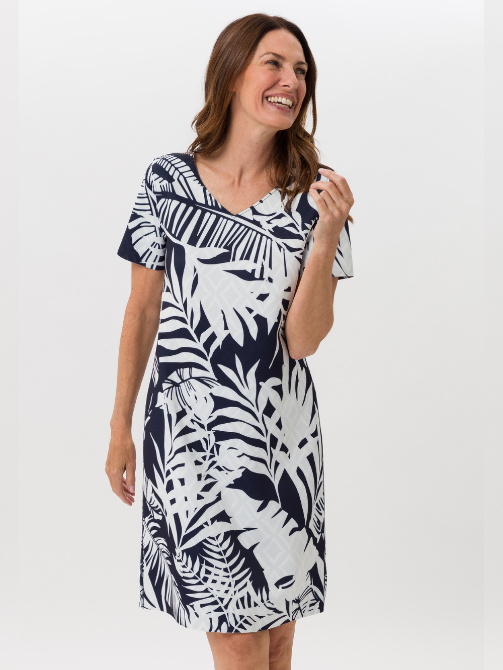 Vestido Estampado Reversible 2 en 1