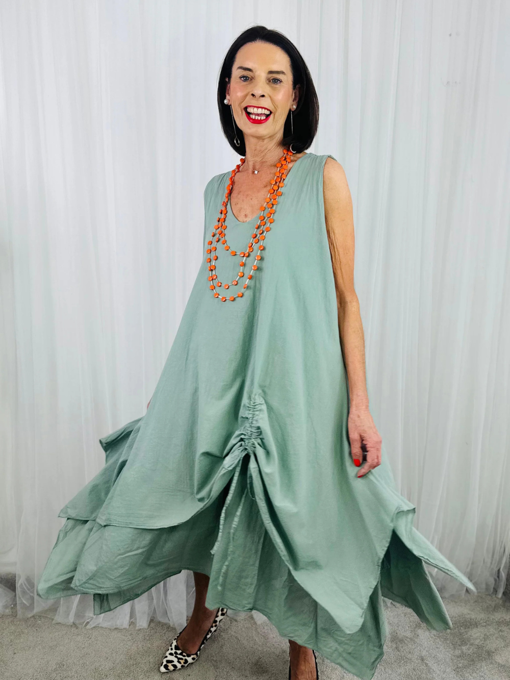 Vestido Olivia sin Mangas