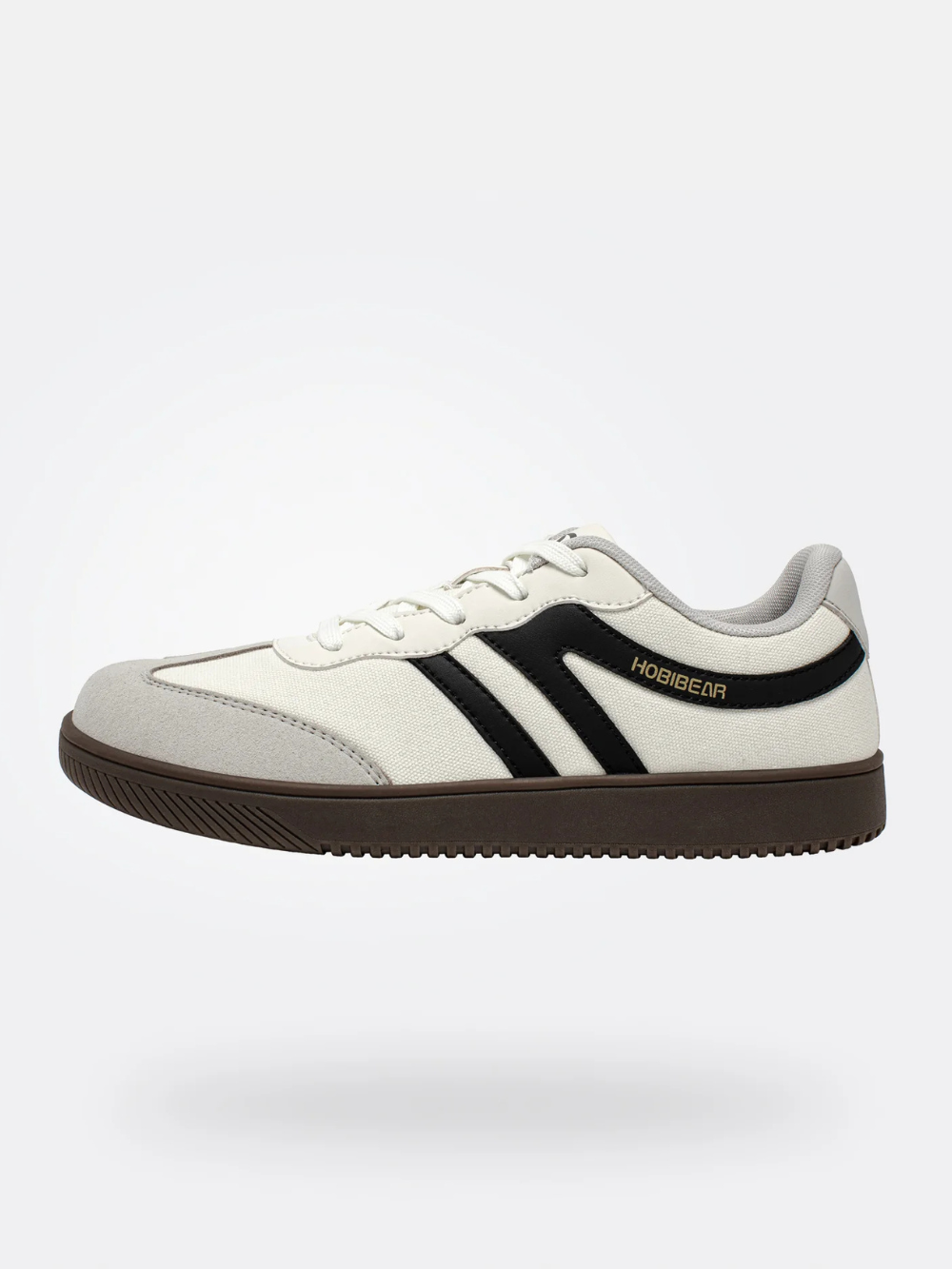 Zapatillas casuales con diseño retro y suela de goma