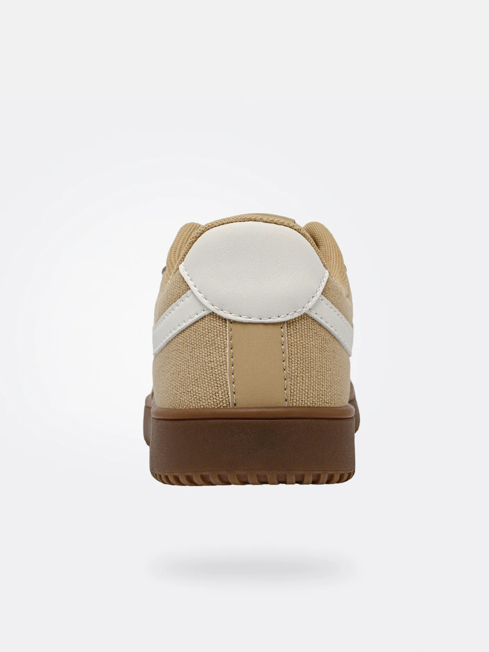Zapatillas casuales con diseño retro y suela de goma