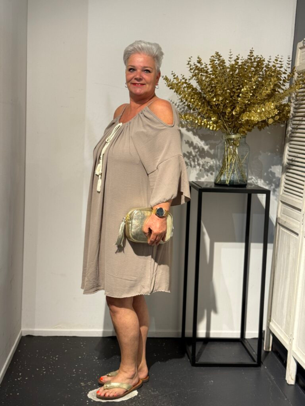 Vestido Elsa Hombros Descubiertos