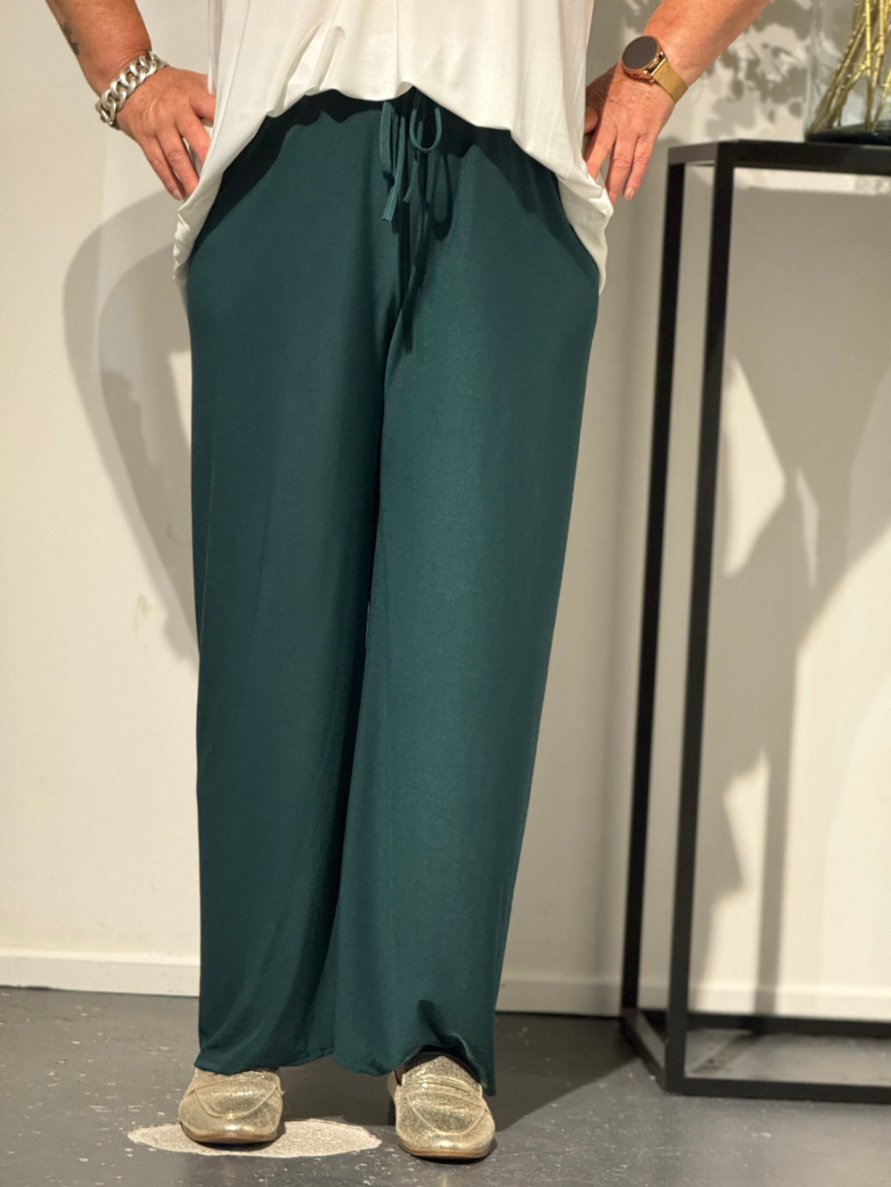Pantalón Palazzo Tiro Alto