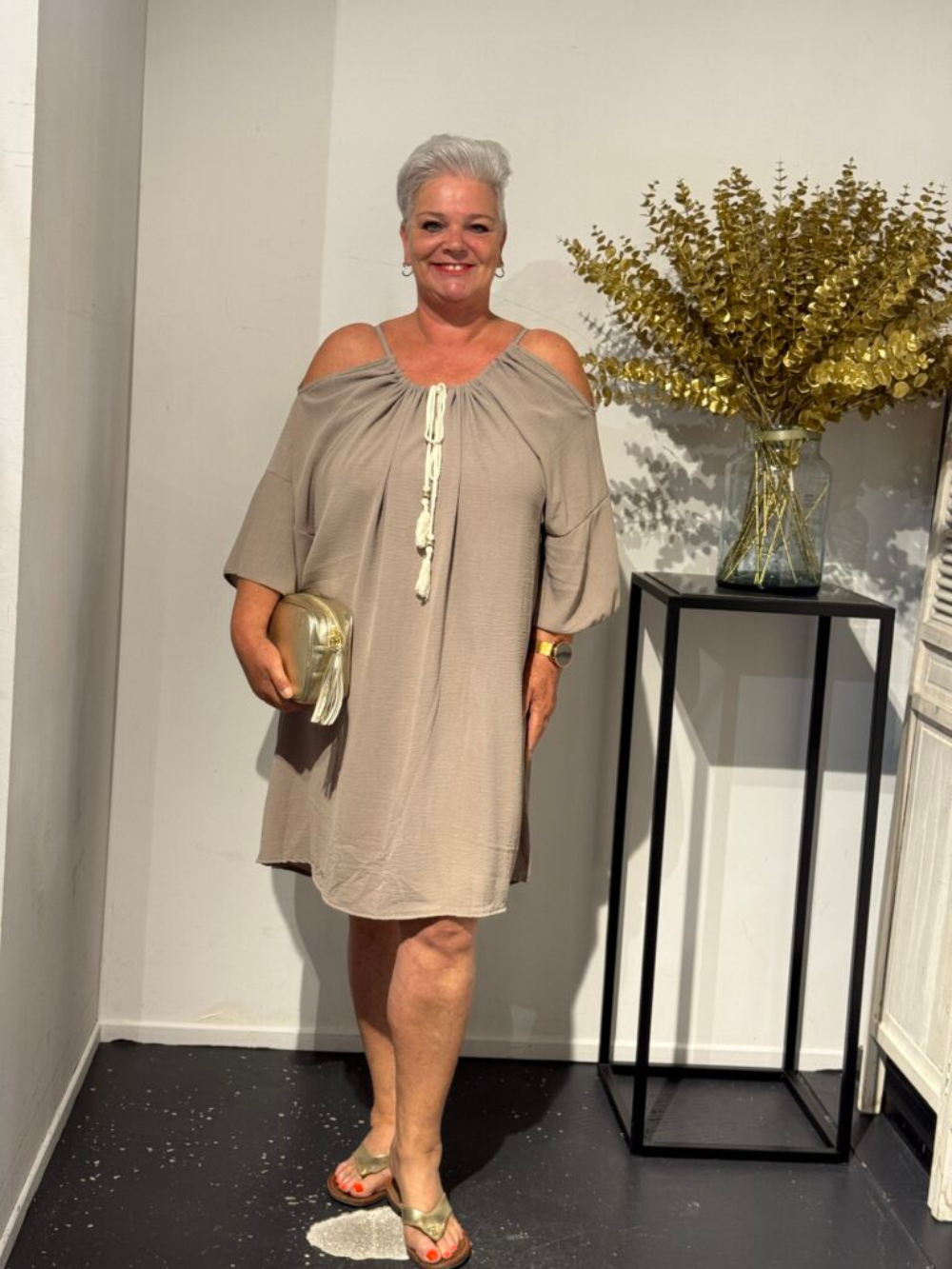 Vestido Elsa Hombros Descubiertos