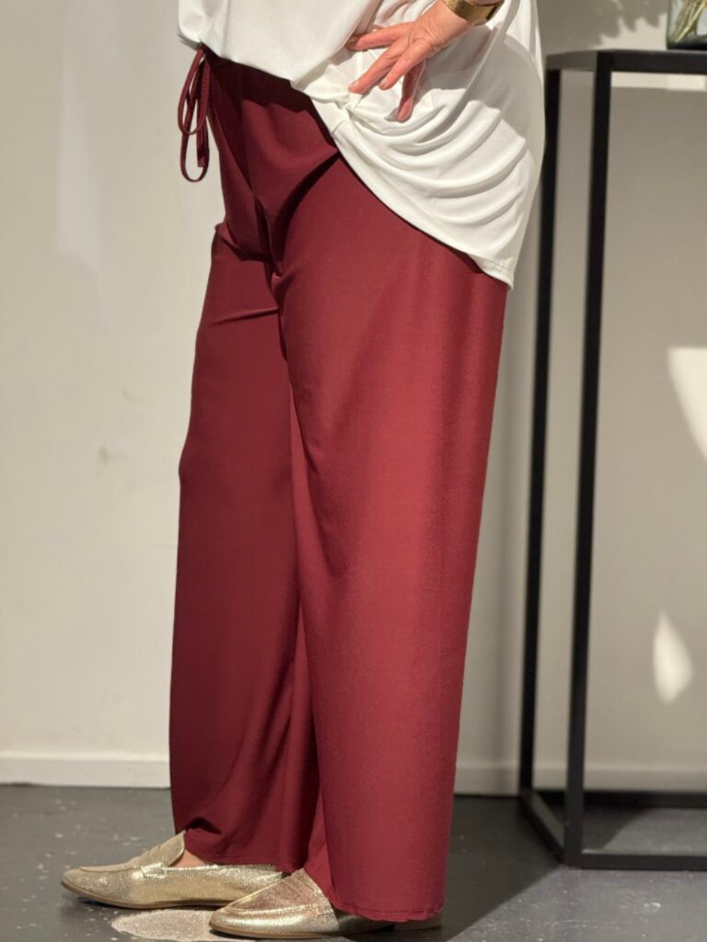 Pantalón Palazzo Tiro Alto