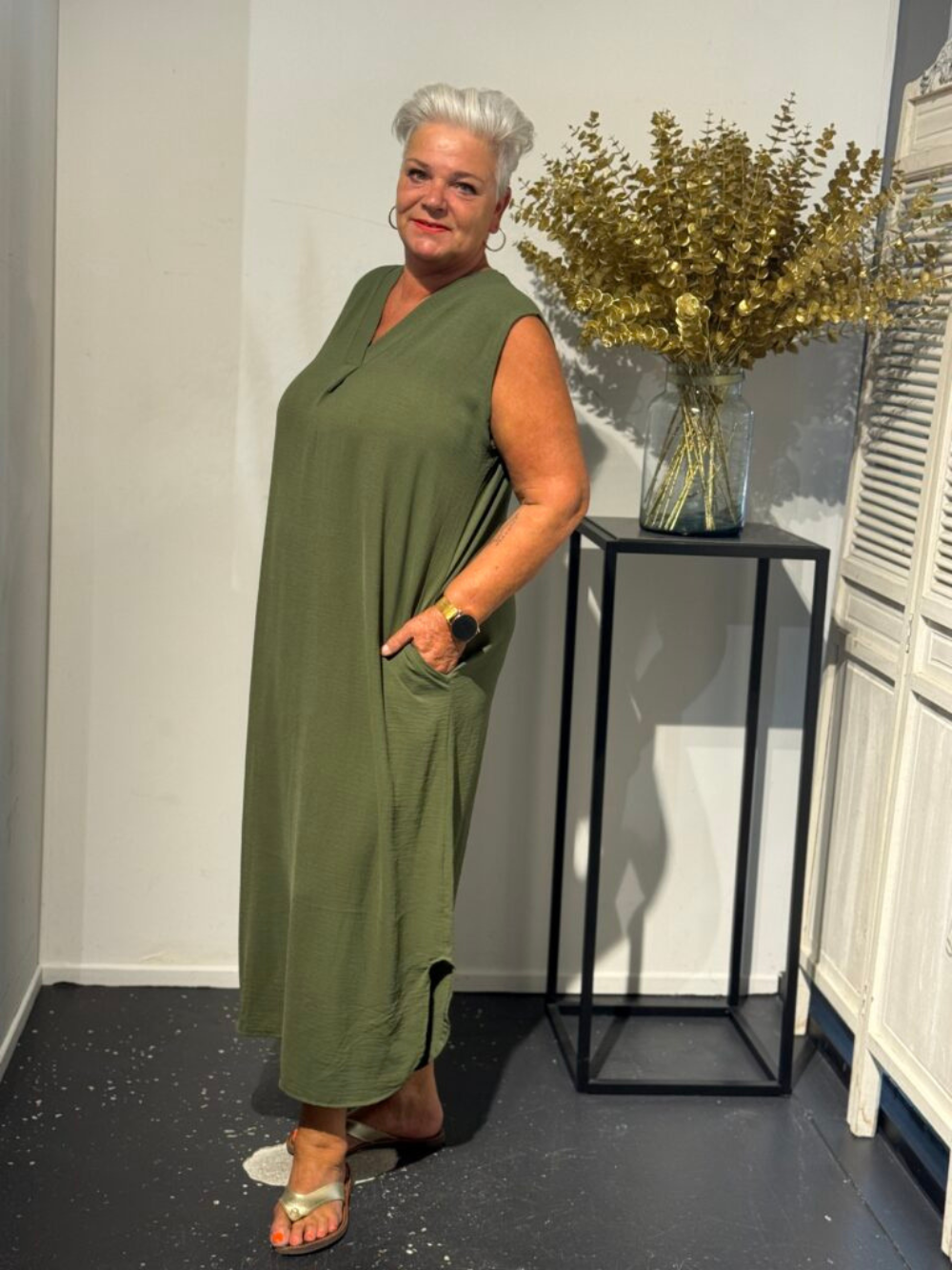 Vestido sin mangas Sannah