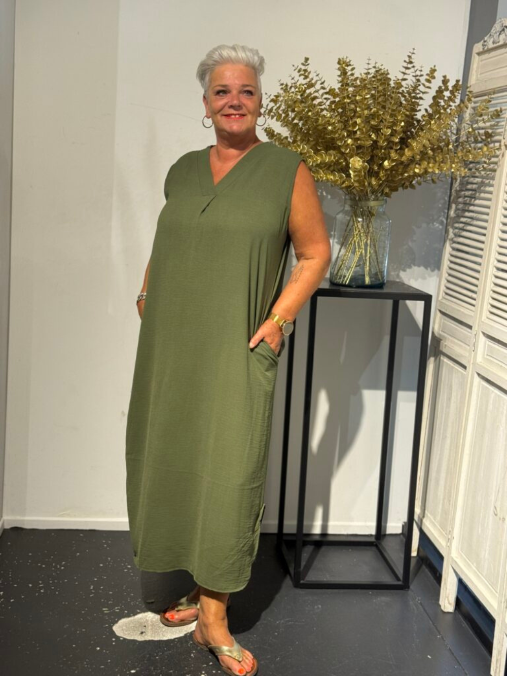 Vestido sin mangas Sannah