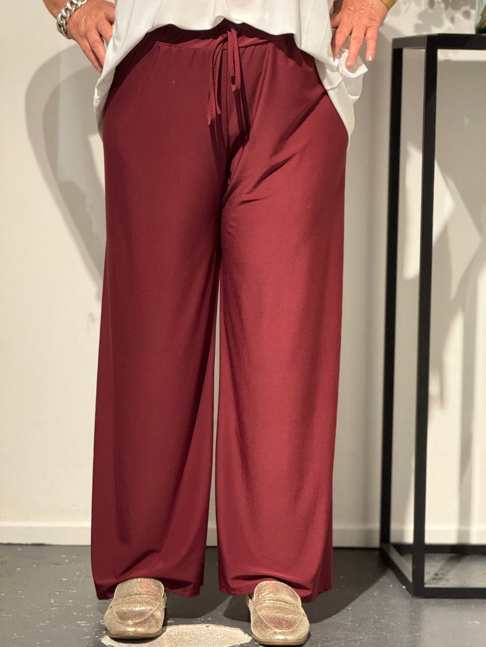 Pantalón Palazzo Tiro Alto
