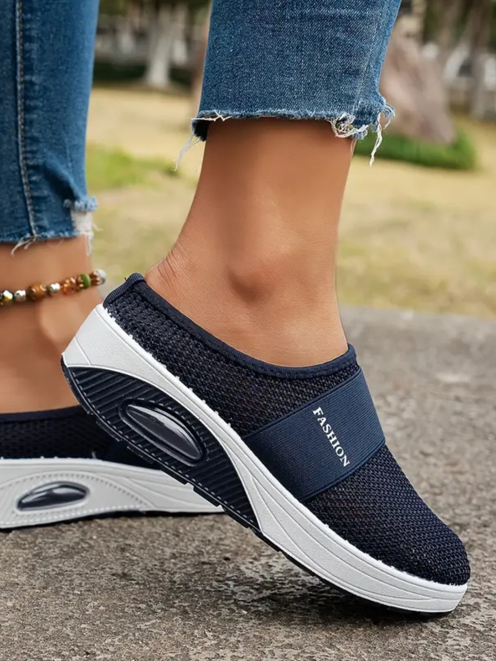 Zapatillas ortopédicas de malla transpirable