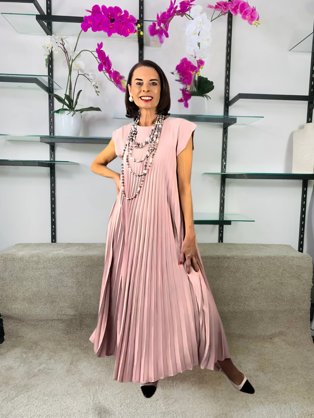Vestido Plisado Florenze