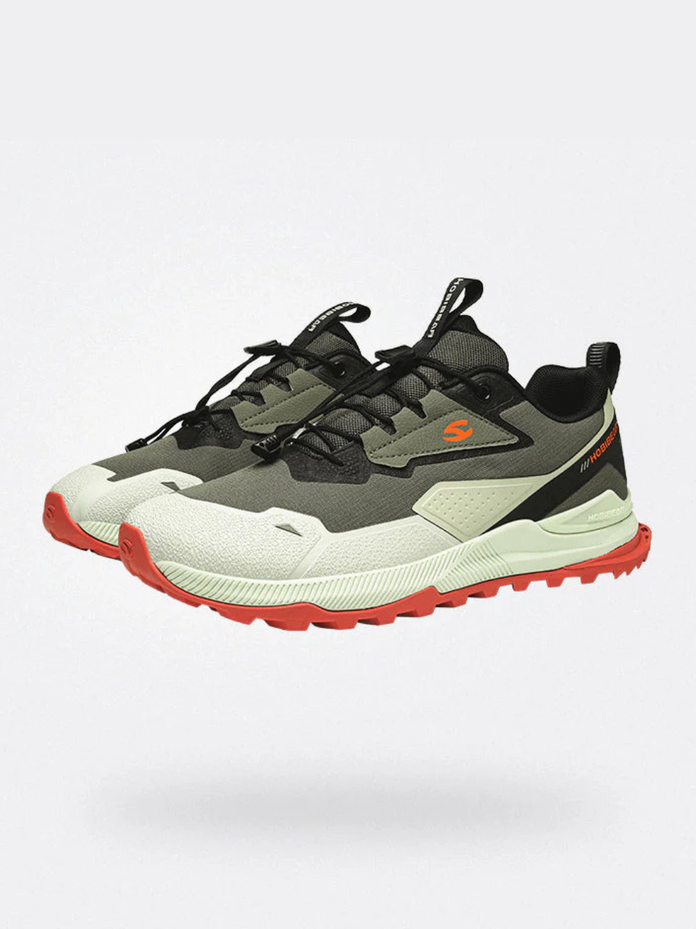 Zapatillas deportivas de trail con suela antideslizante y cordones ajustables