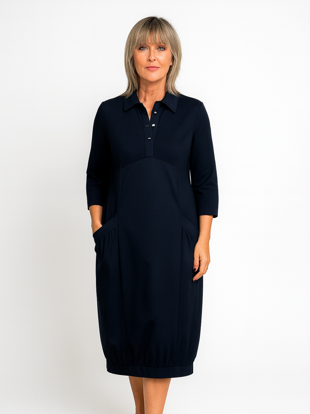 Vestido Naya Jersey Mix Mink