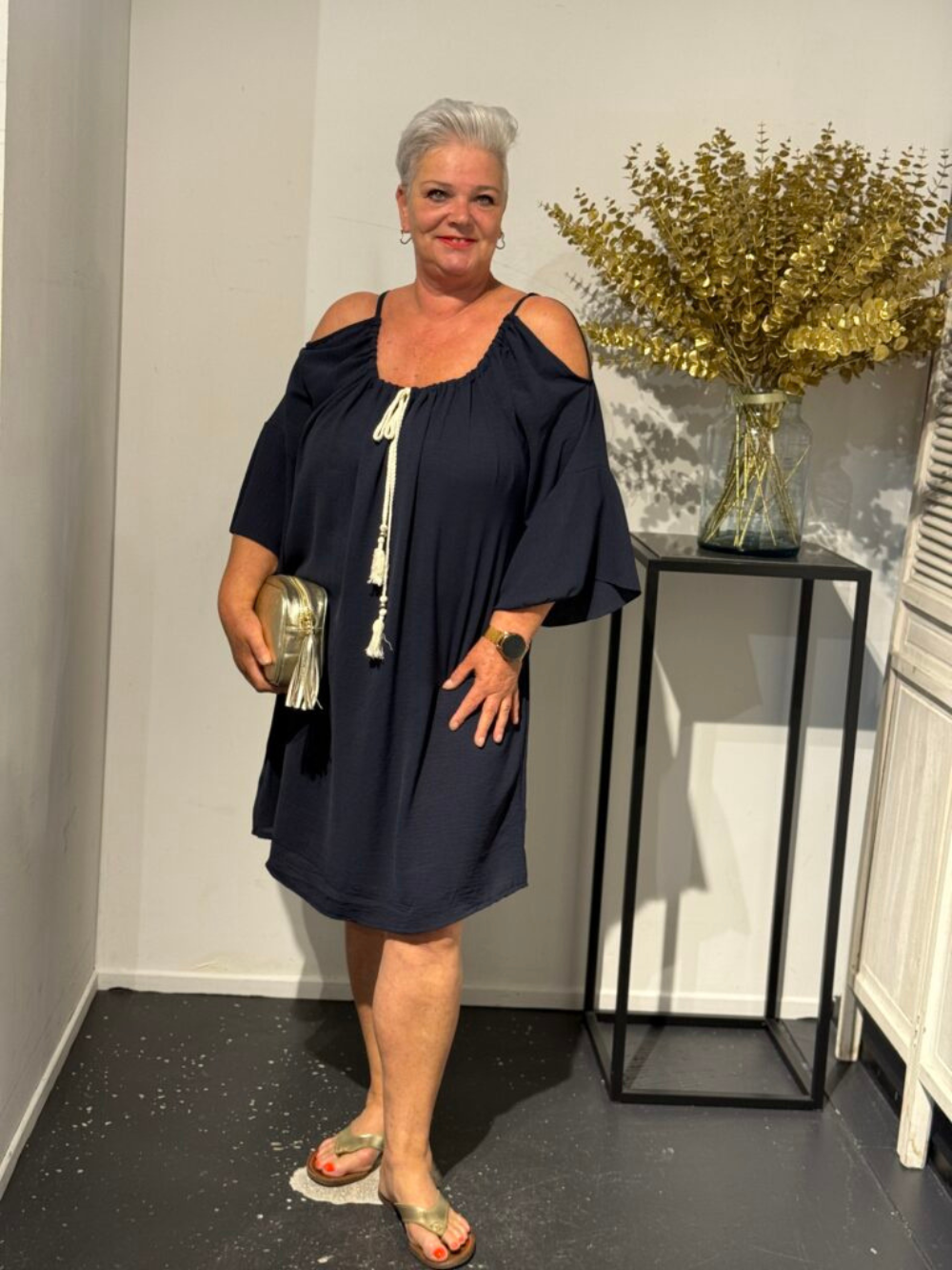 Vestido Elsa Hombros Descubiertos