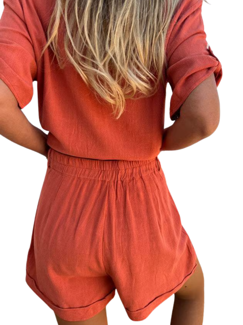Conjunto Camisero de Algodón y Lino