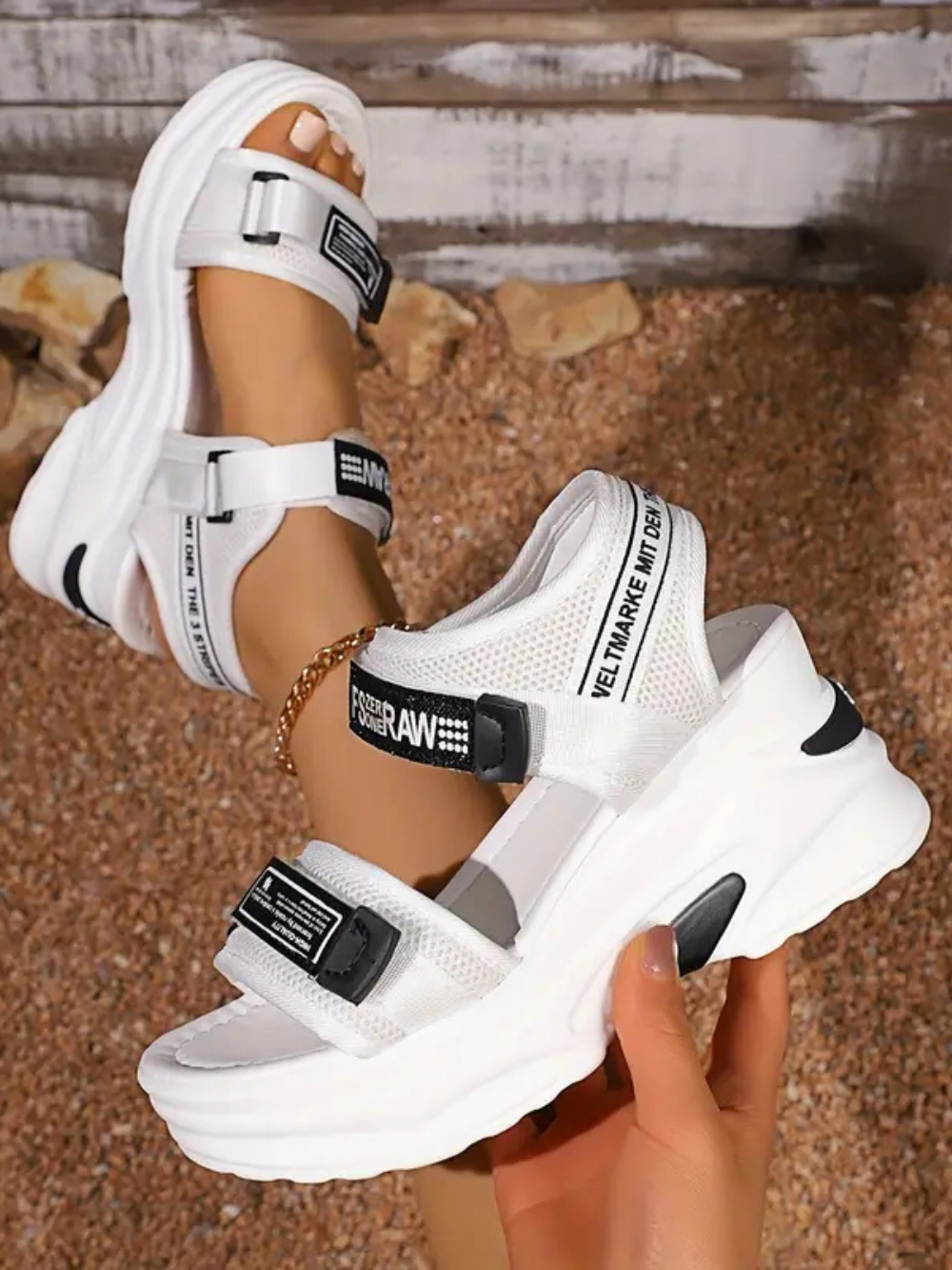 Sandalias Ortopédicas de Cuña Sport