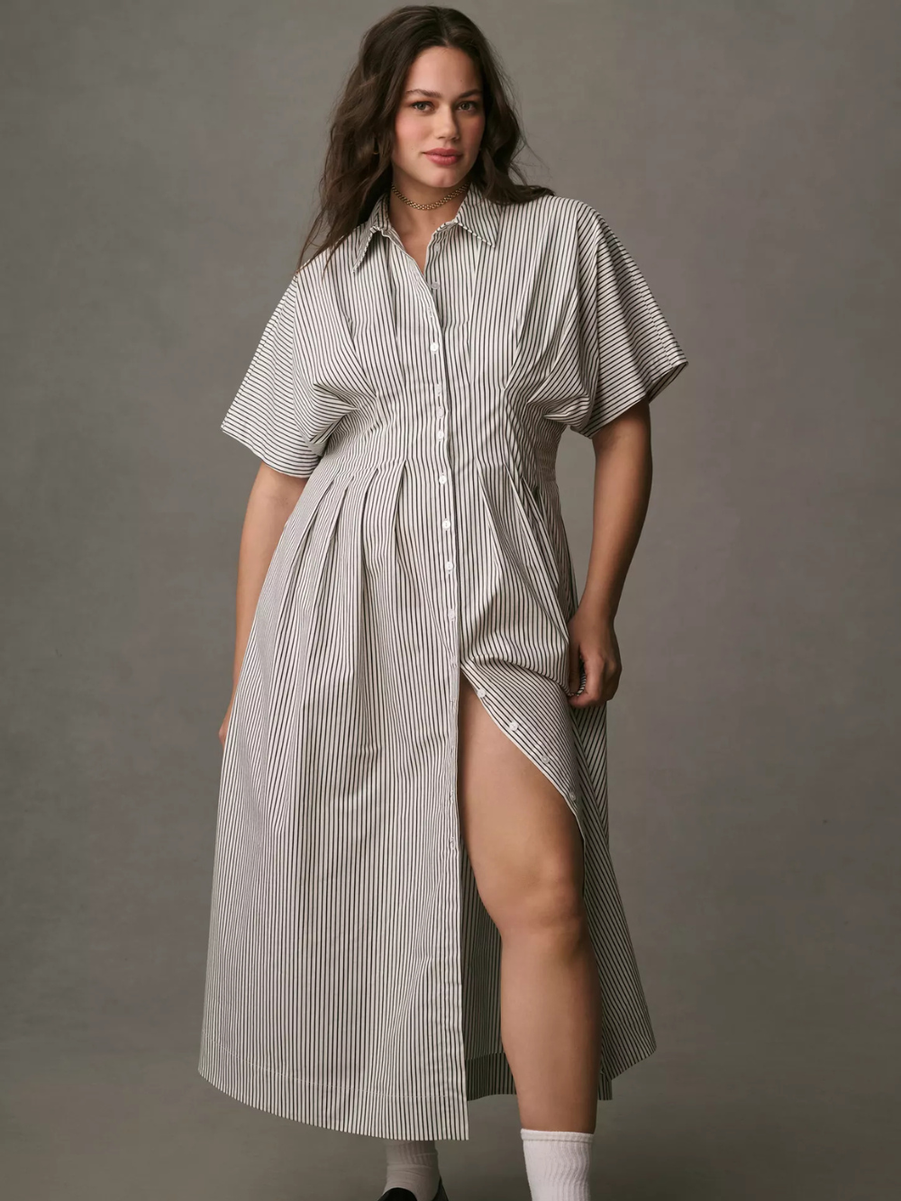 Vestido Camisero de Rayas Summer Stripe