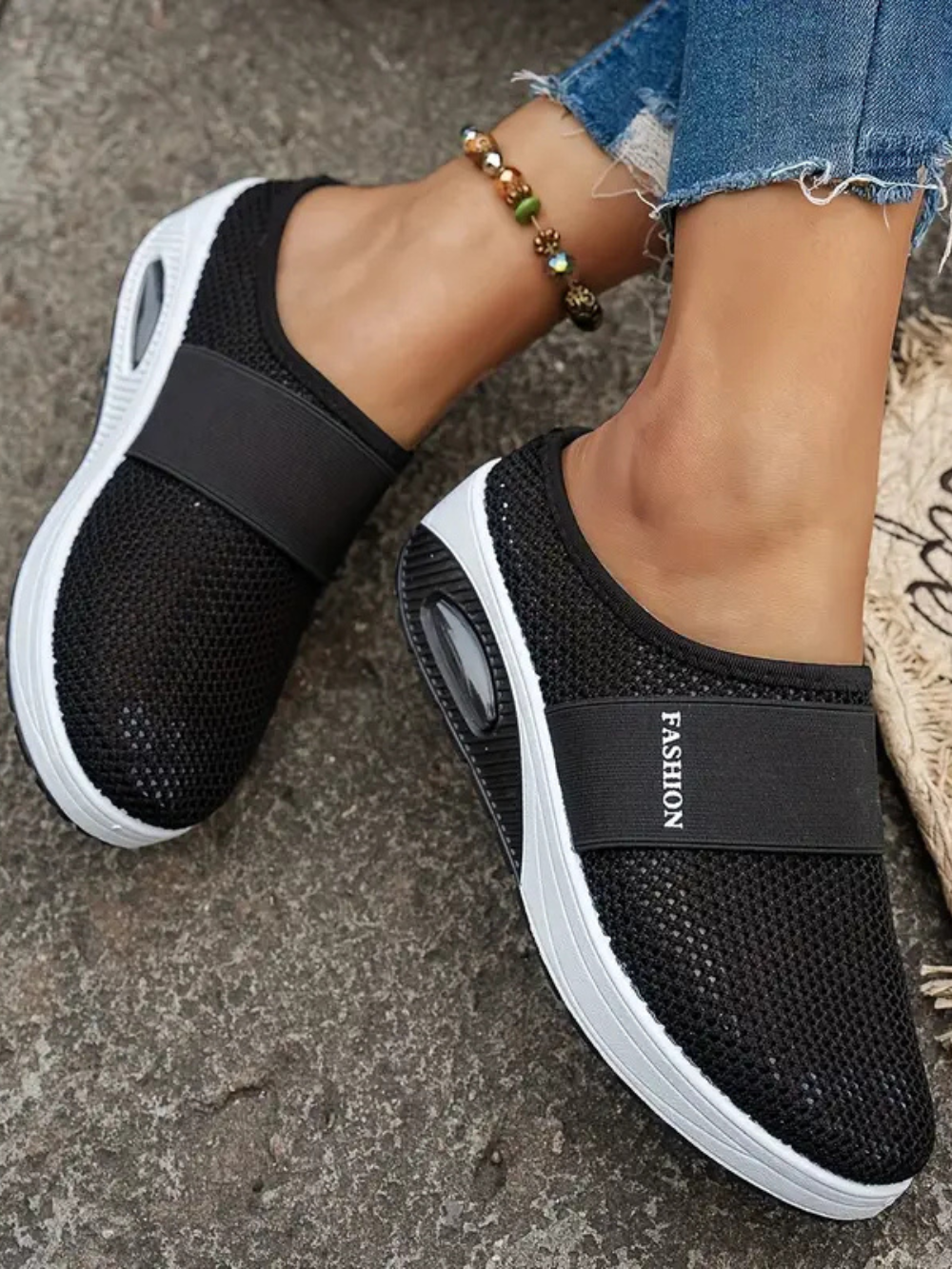 Zapatillas ortopédicas de malla transpirable