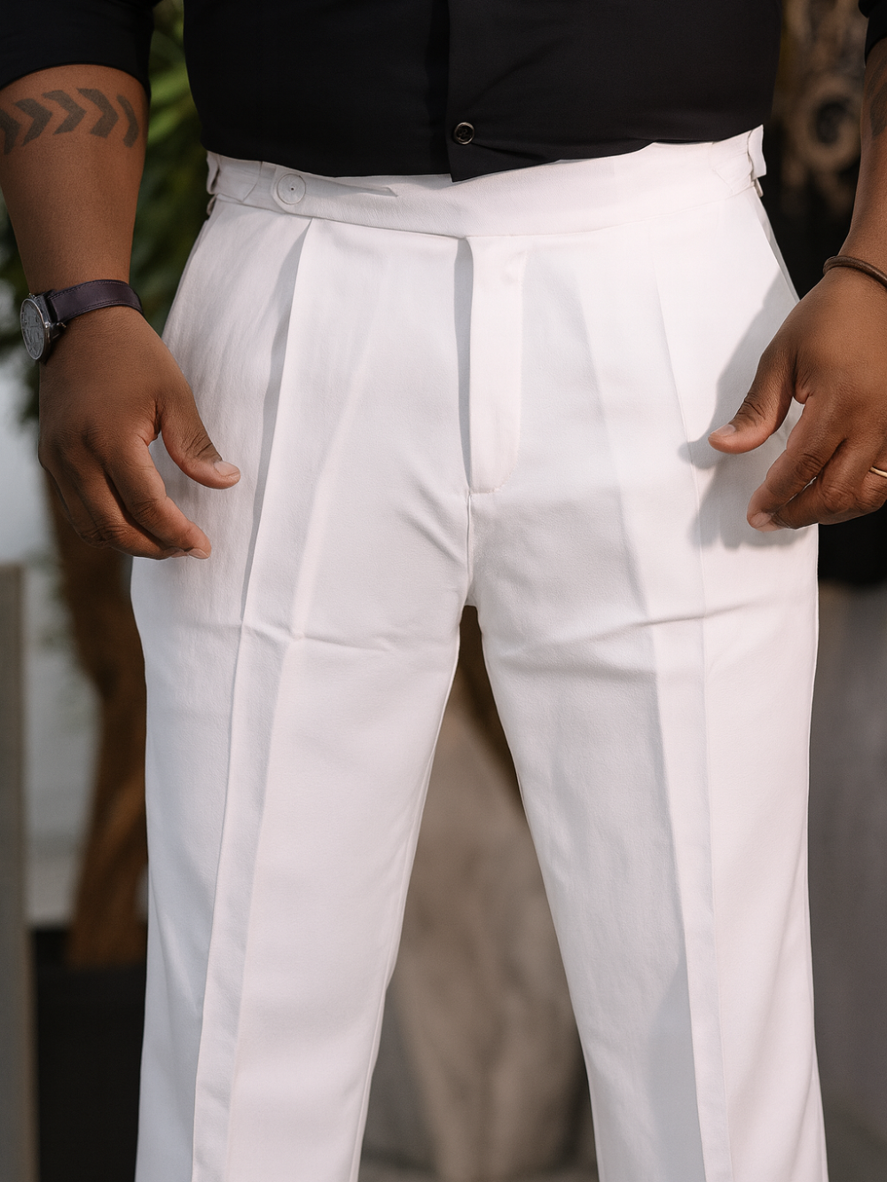 Pantalón Slim Fit Napoli Corte Sastre