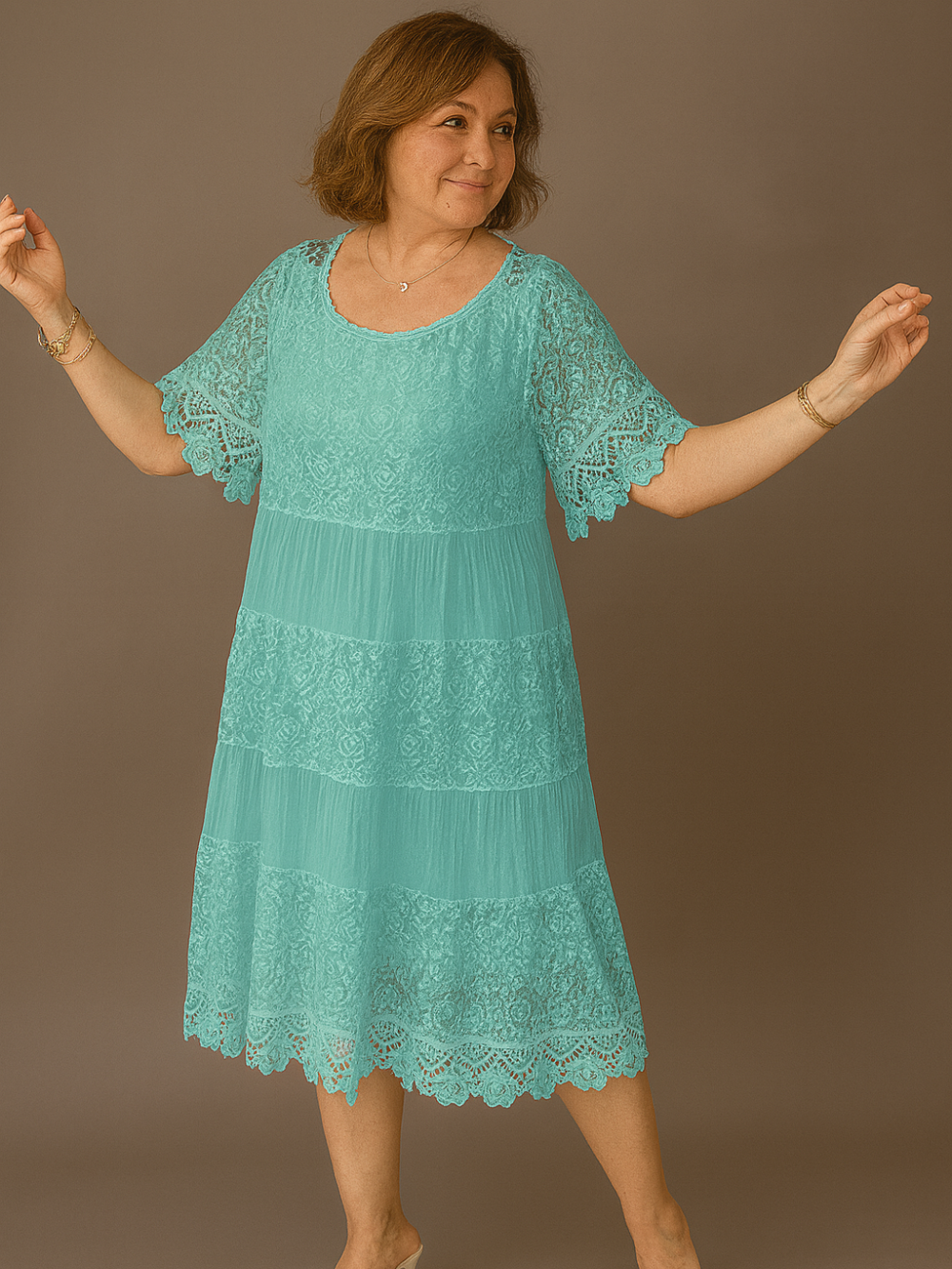 Vestido Emilia de Encaje Floral (Oferta 2X1)