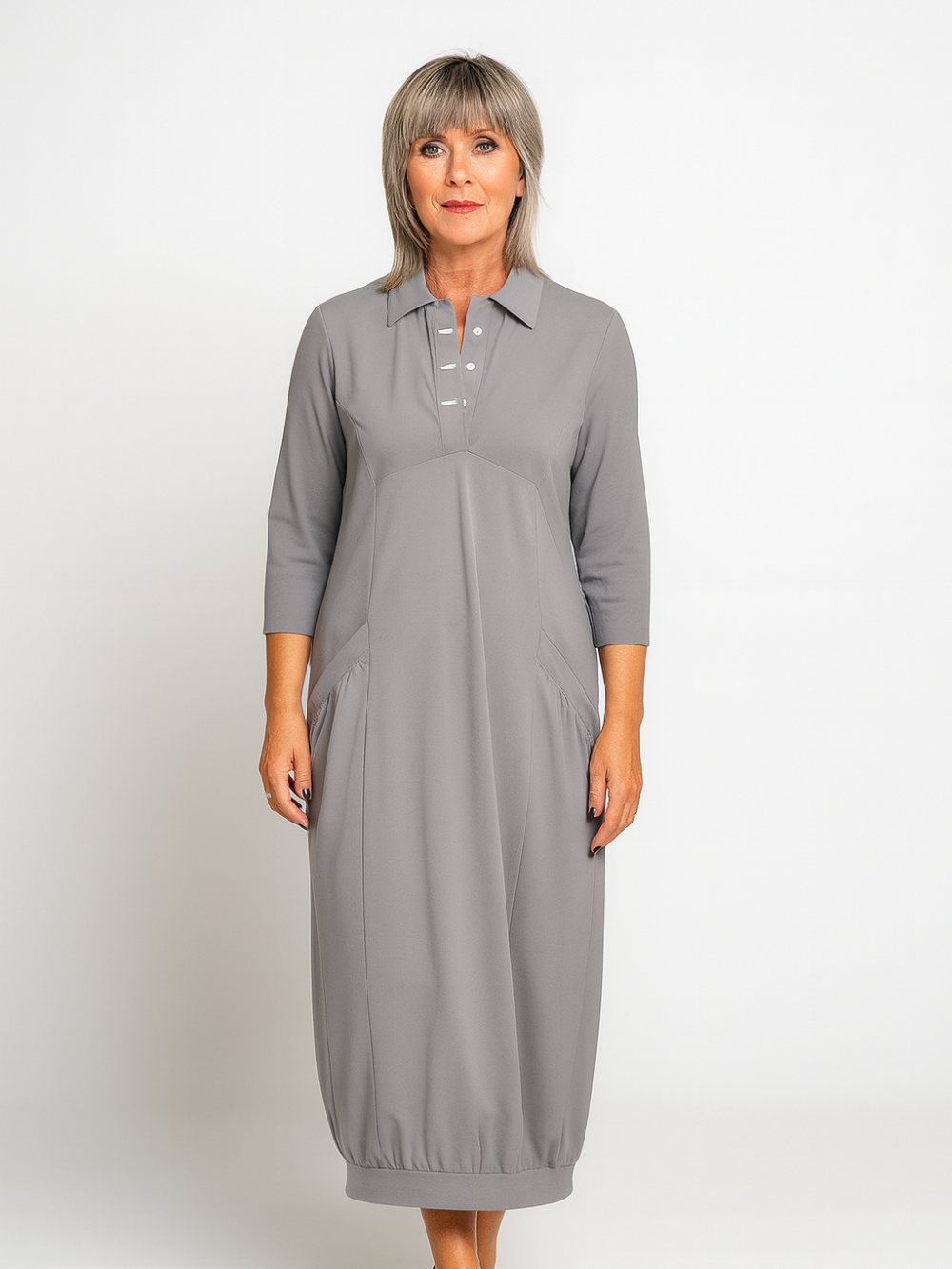Vestido Naya Jersey Mix Mink