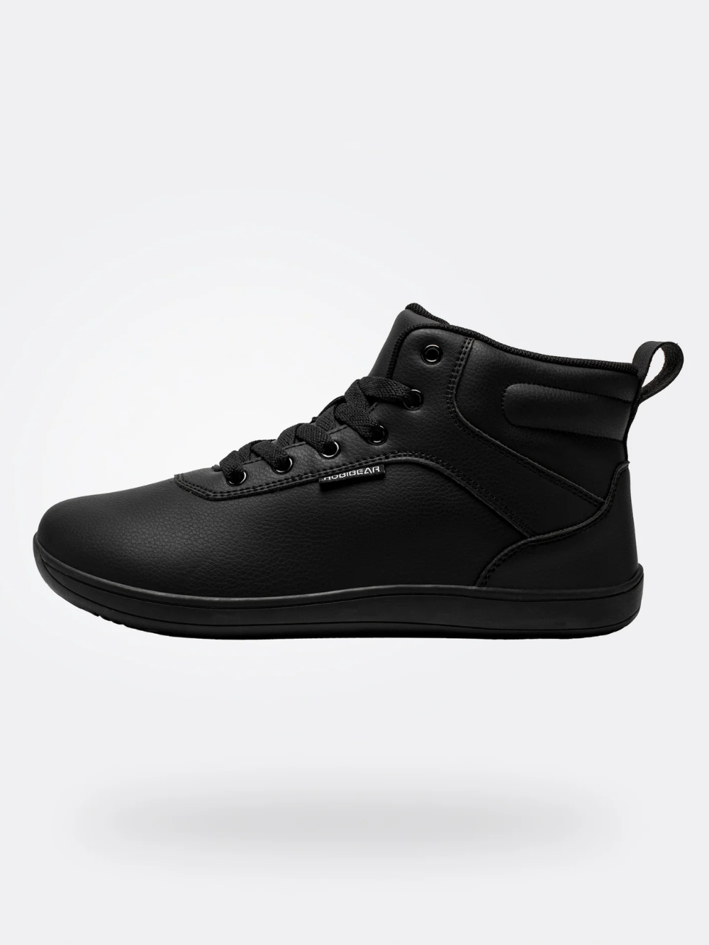 Botas casuales con cordones y acabado liso