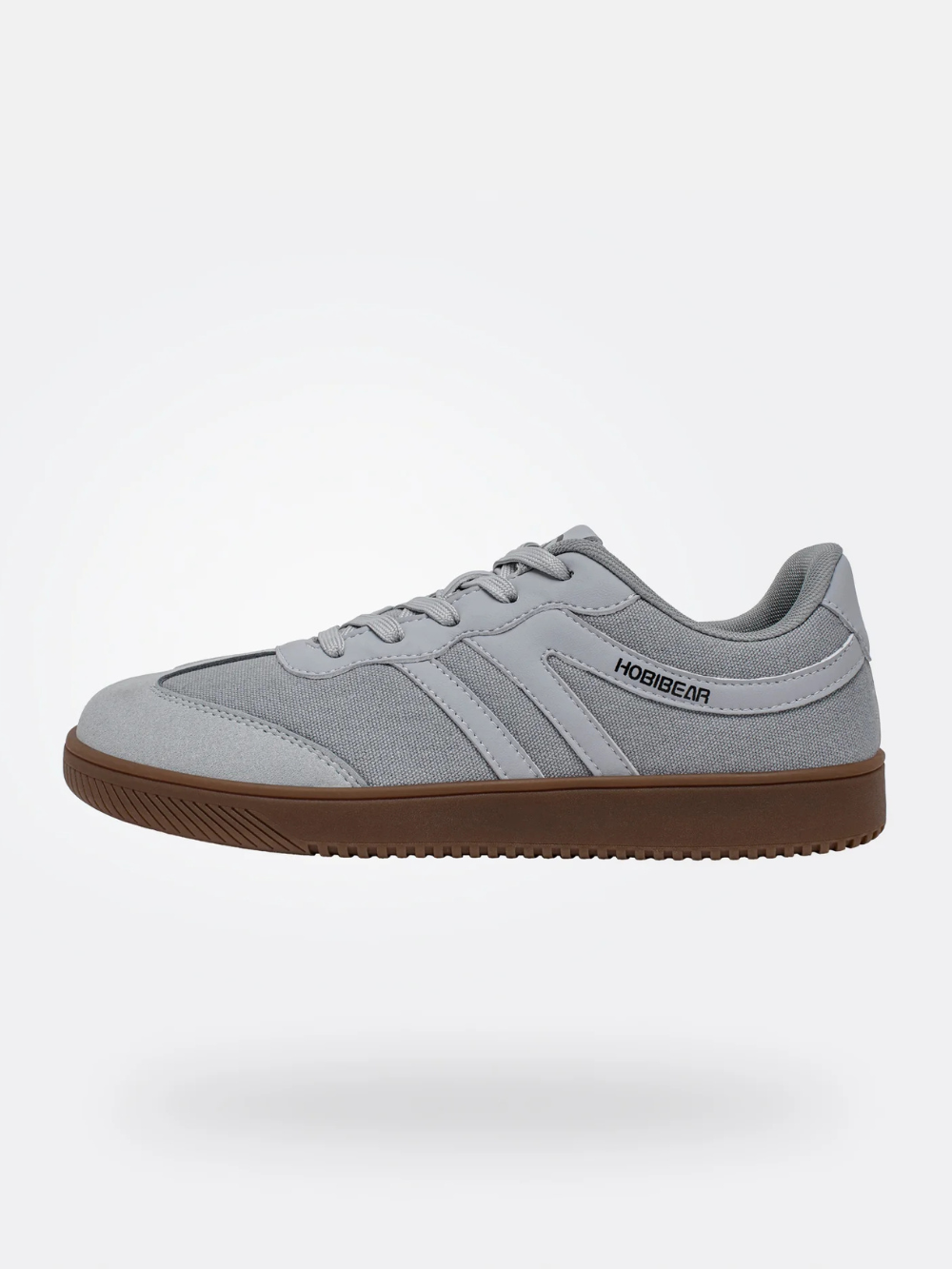 Zapatillas casuales con diseño retro y suela de goma