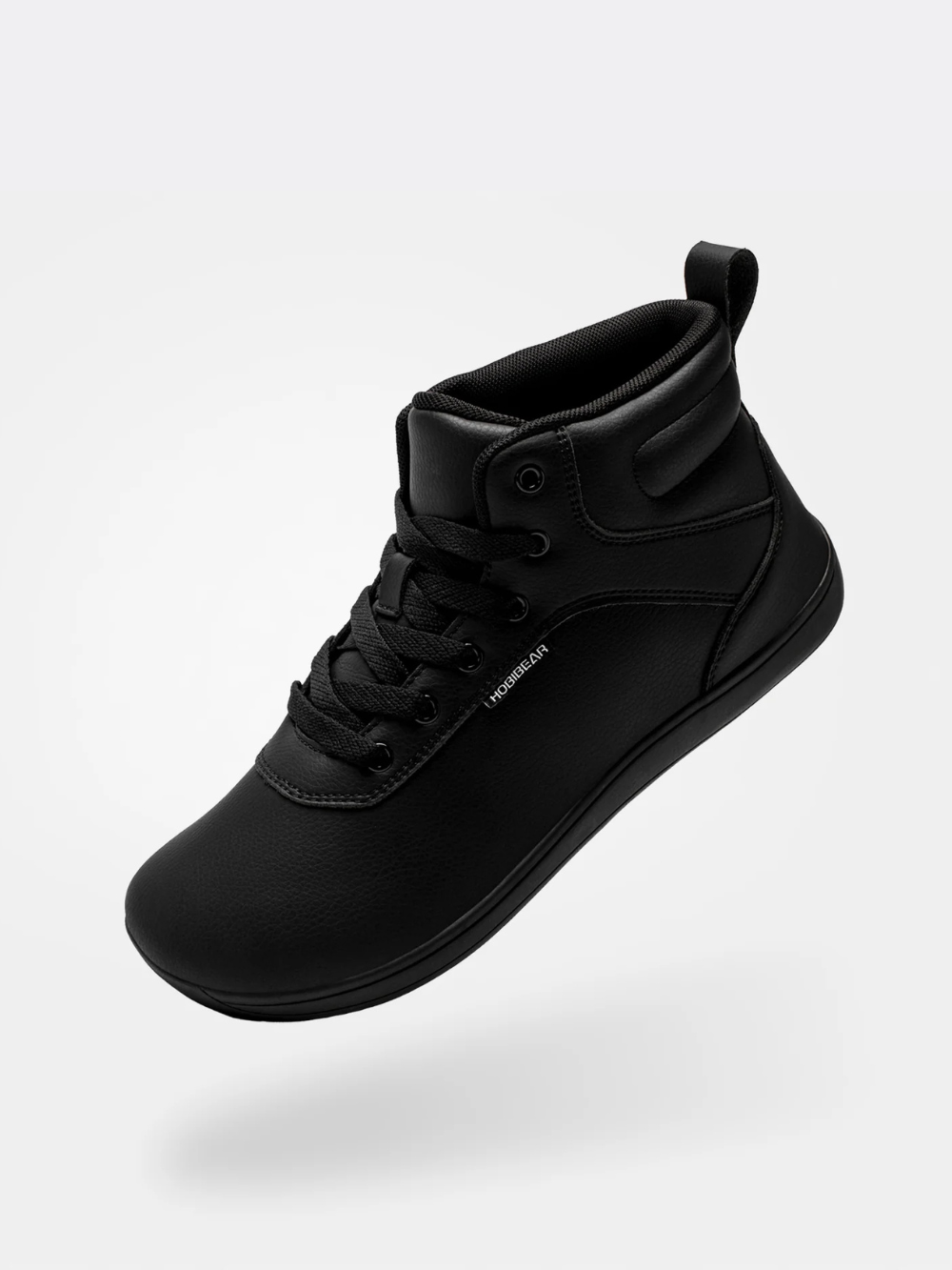 Botas casuales con cordones y acabado liso