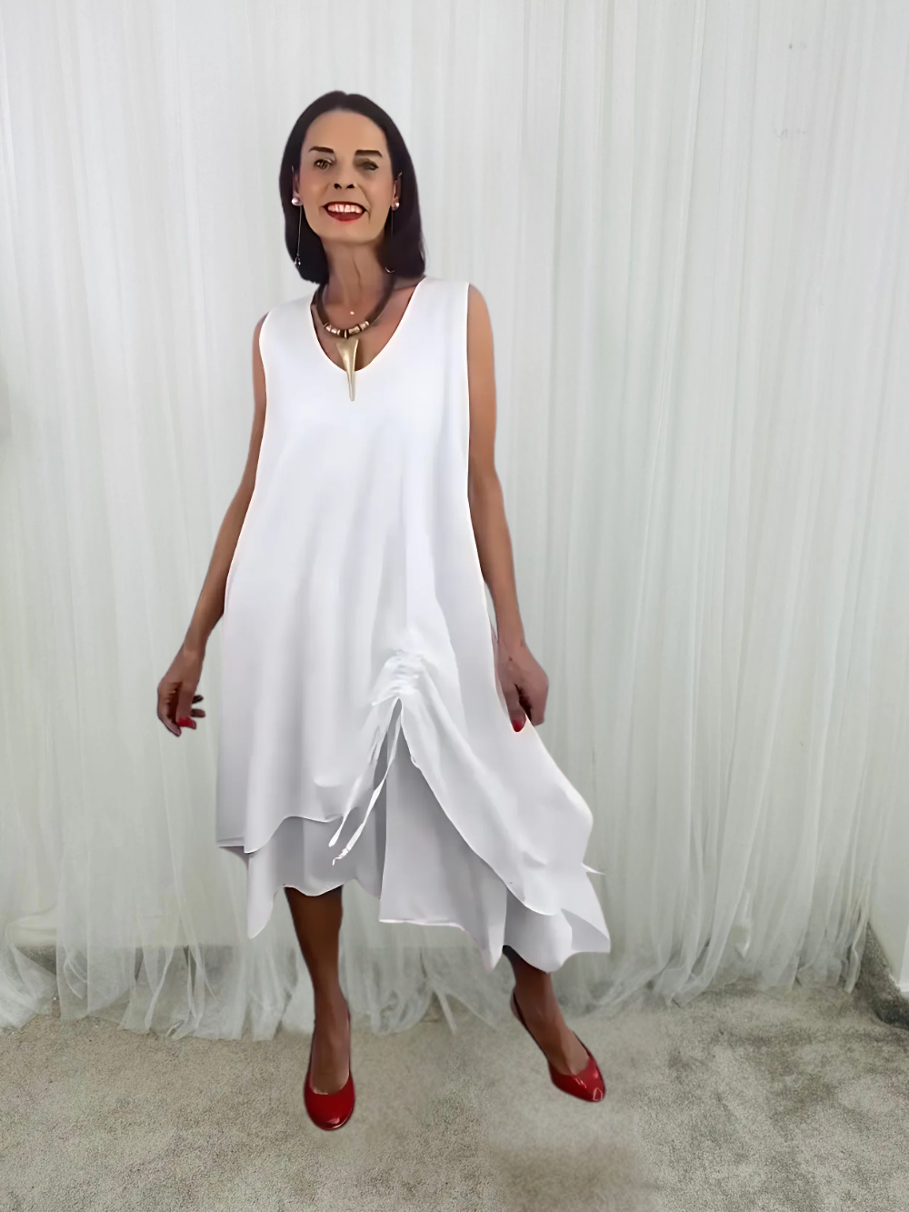 Vestido Olivia sin Mangas