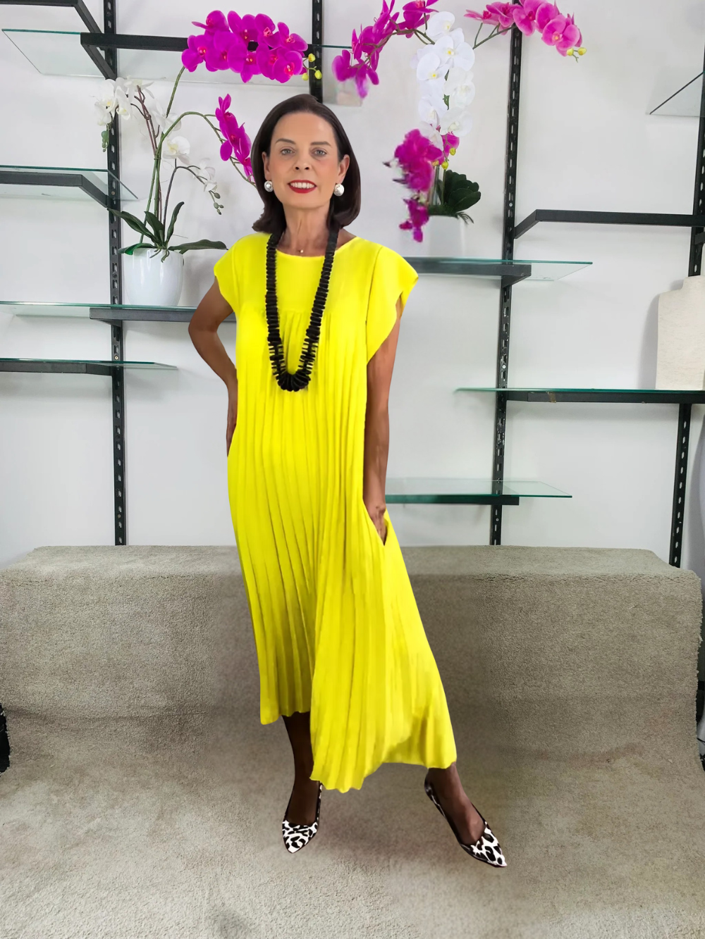 Vestido Plisado Florenze
