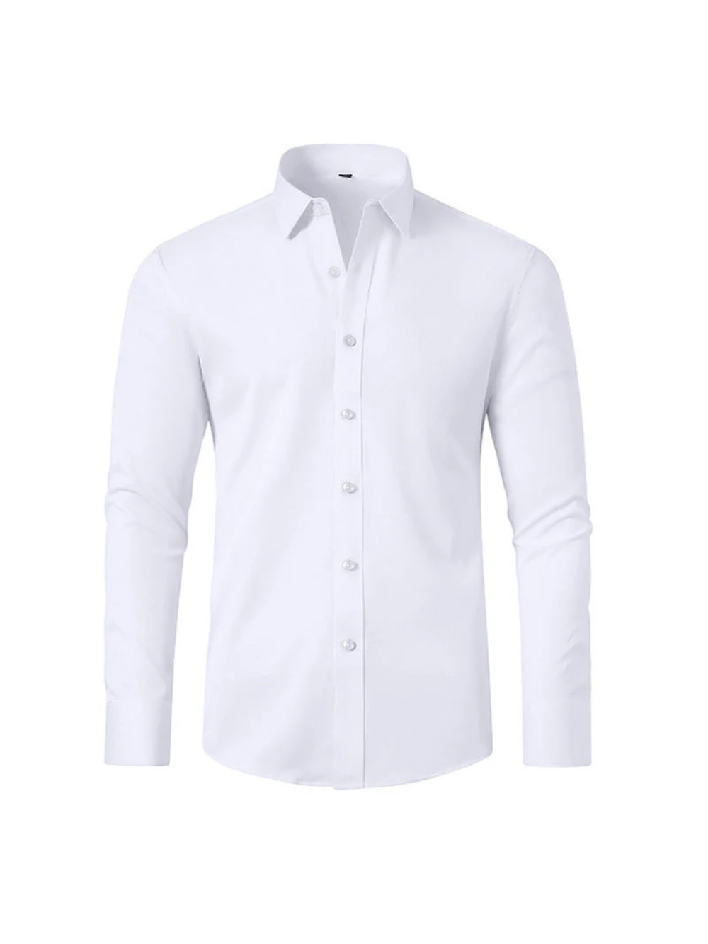 Camisa de hombre elástica de manga larga
