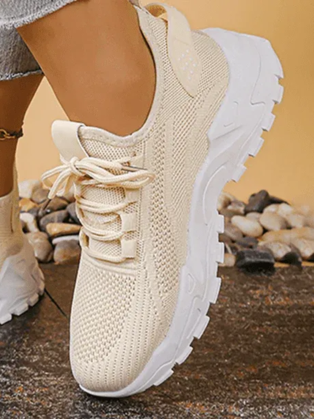 Zapatillas deportivas transpirables con suela antideslizante