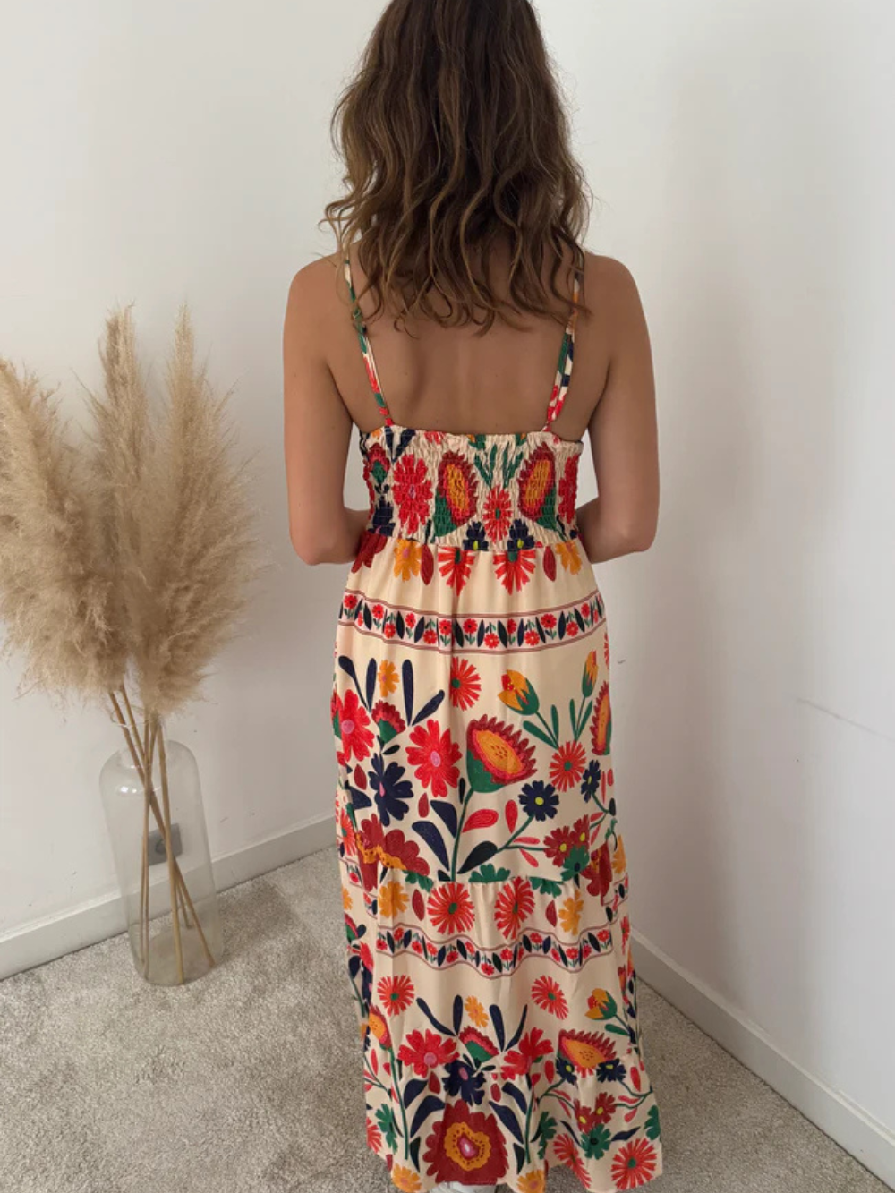Vestido Largo Aelya Tirantes finos