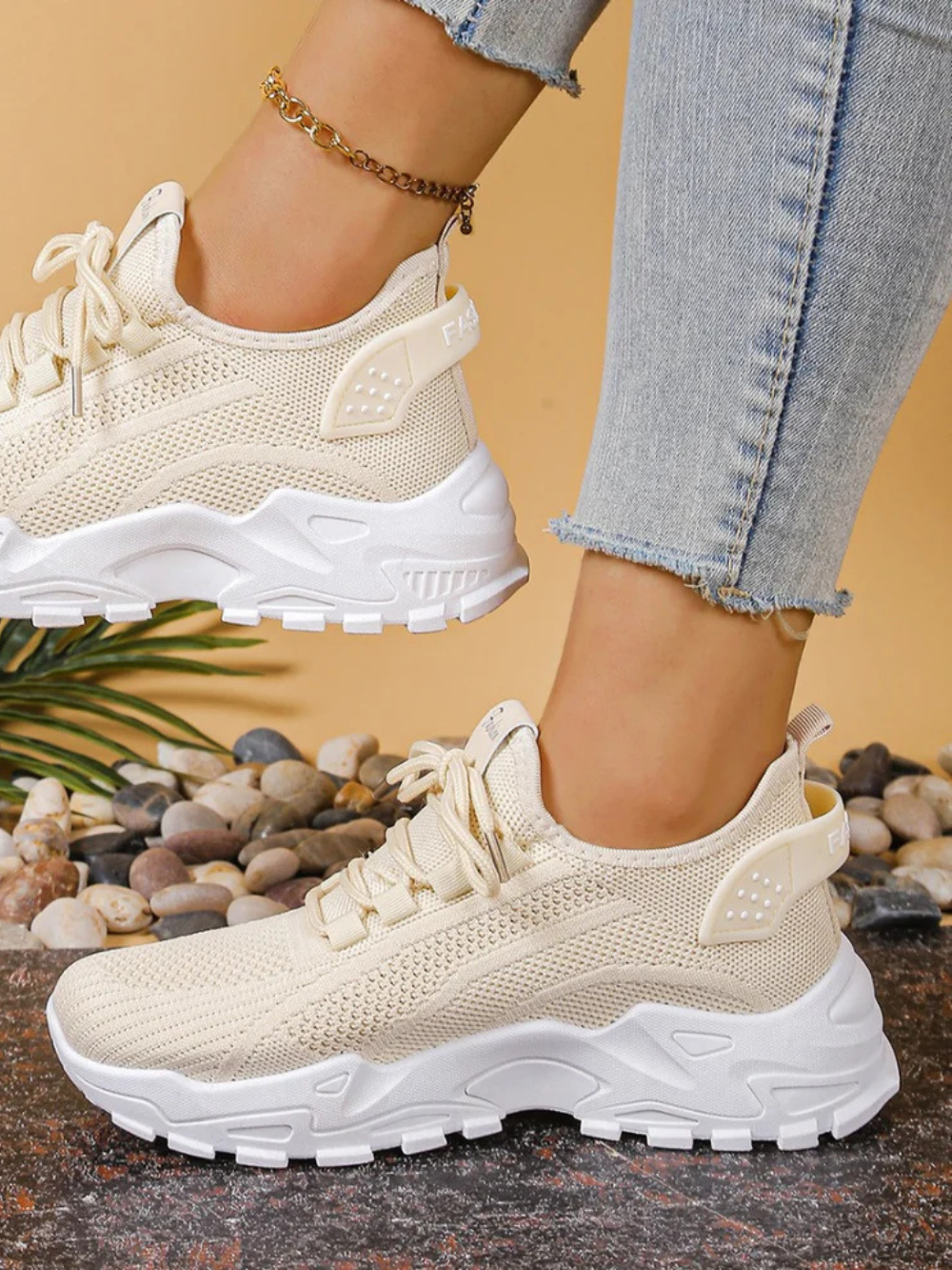 Zapatillas deportivas transpirables con suela antideslizante
