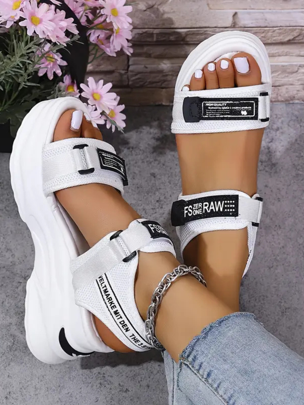 Sandalias Ortopédicas de Cuña Sport