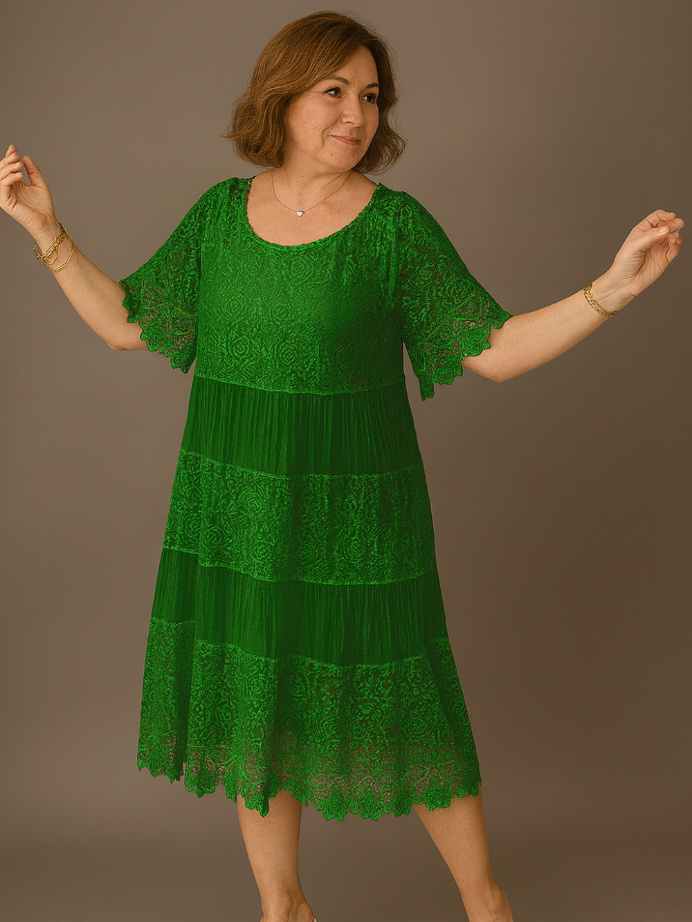 Vestido Emilia de Encaje Floral (Oferta 2X1)