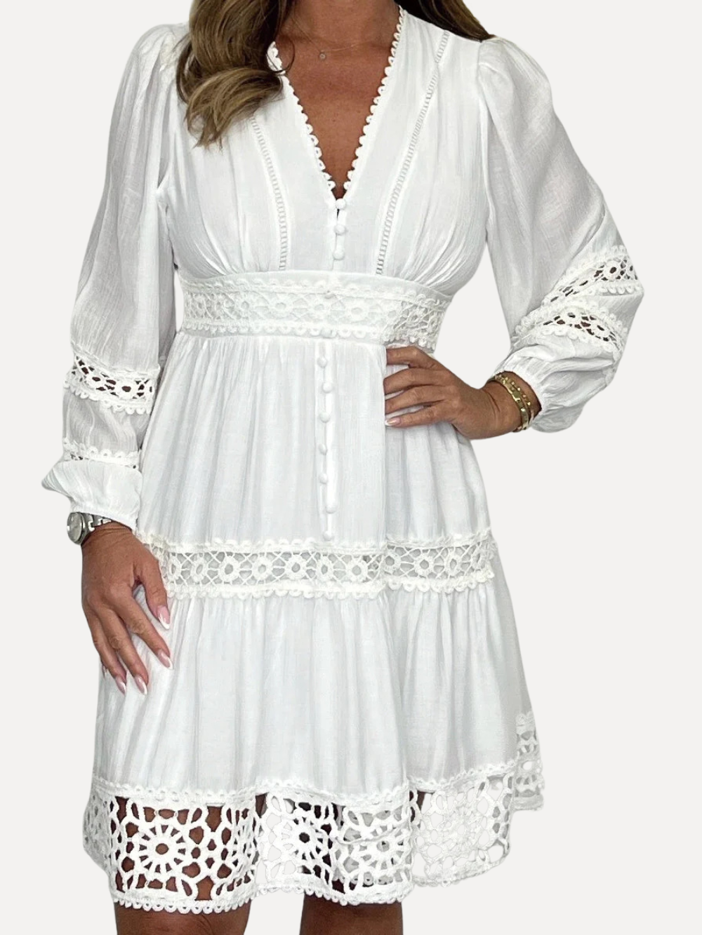Vestido de Encaje Bohemio