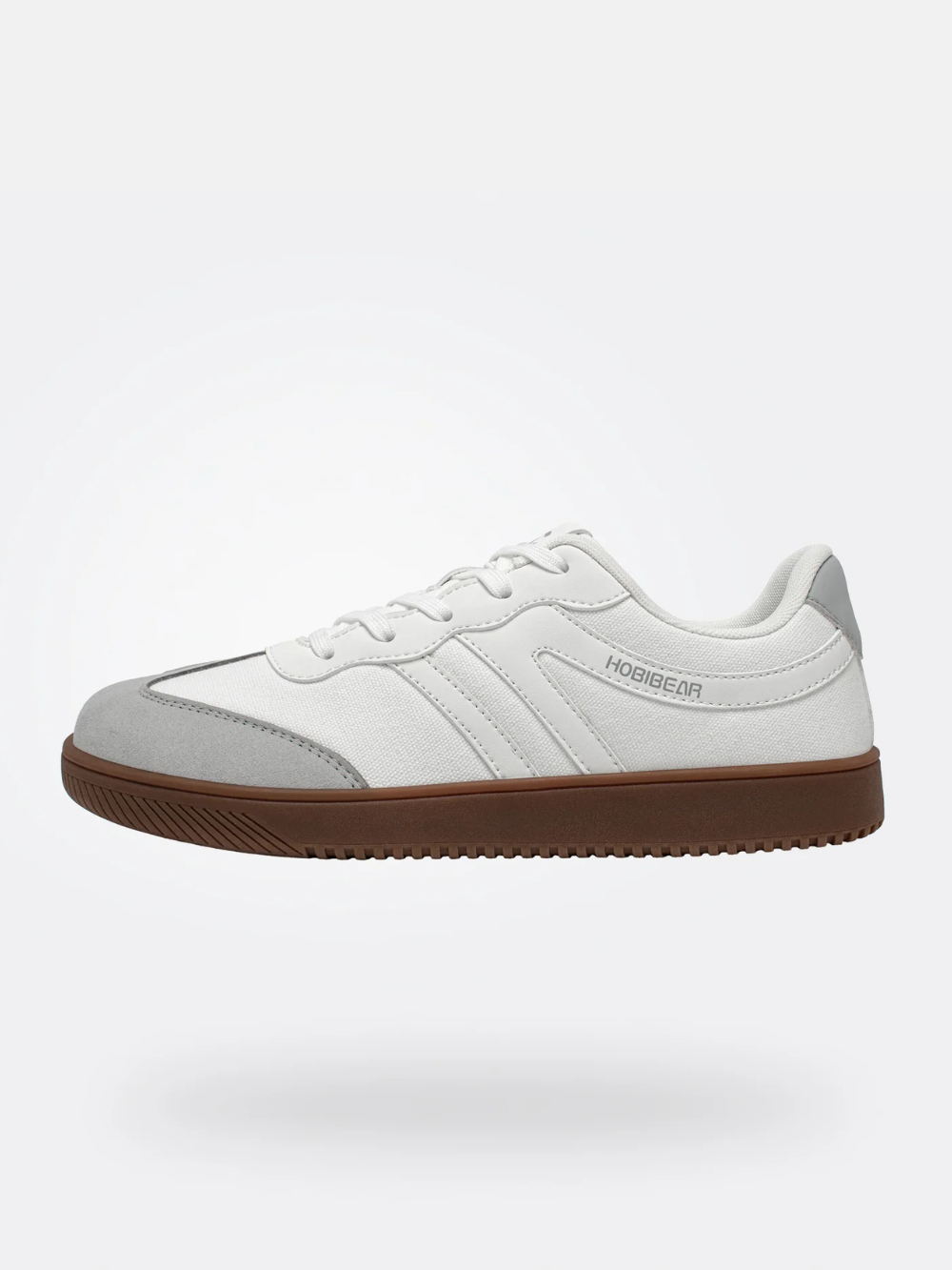 Zapatillas casuales con diseño retro y suela de goma