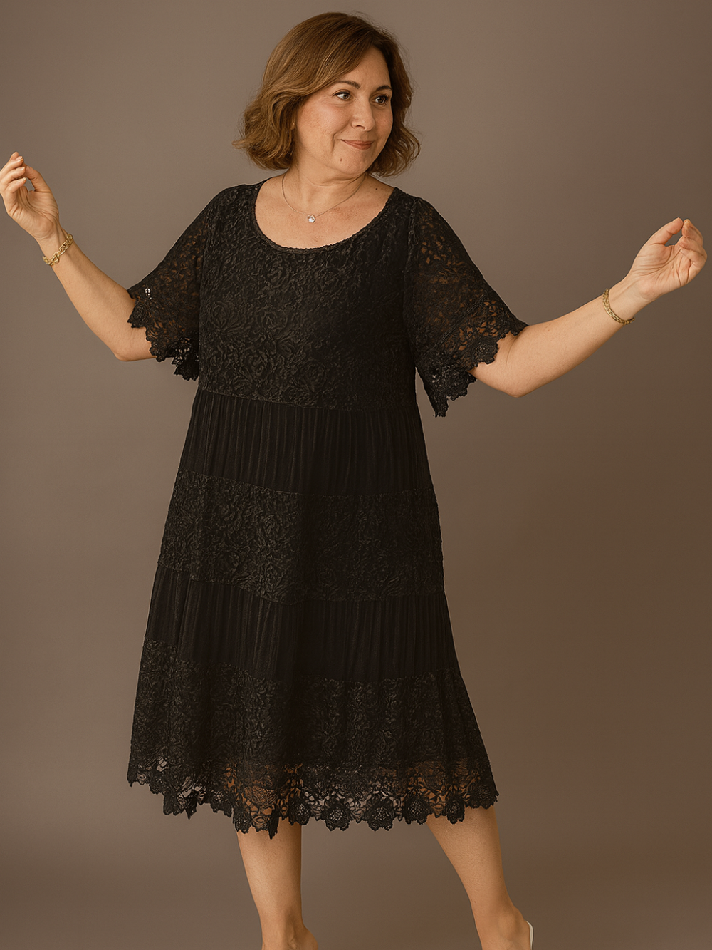 Vestido Emilia de Encaje Floral (Oferta 2X1)