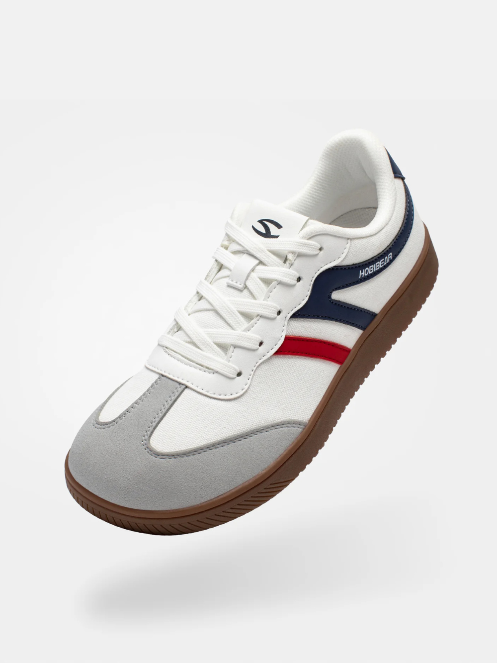 Zapatillas casuales con diseño retro y suela de goma