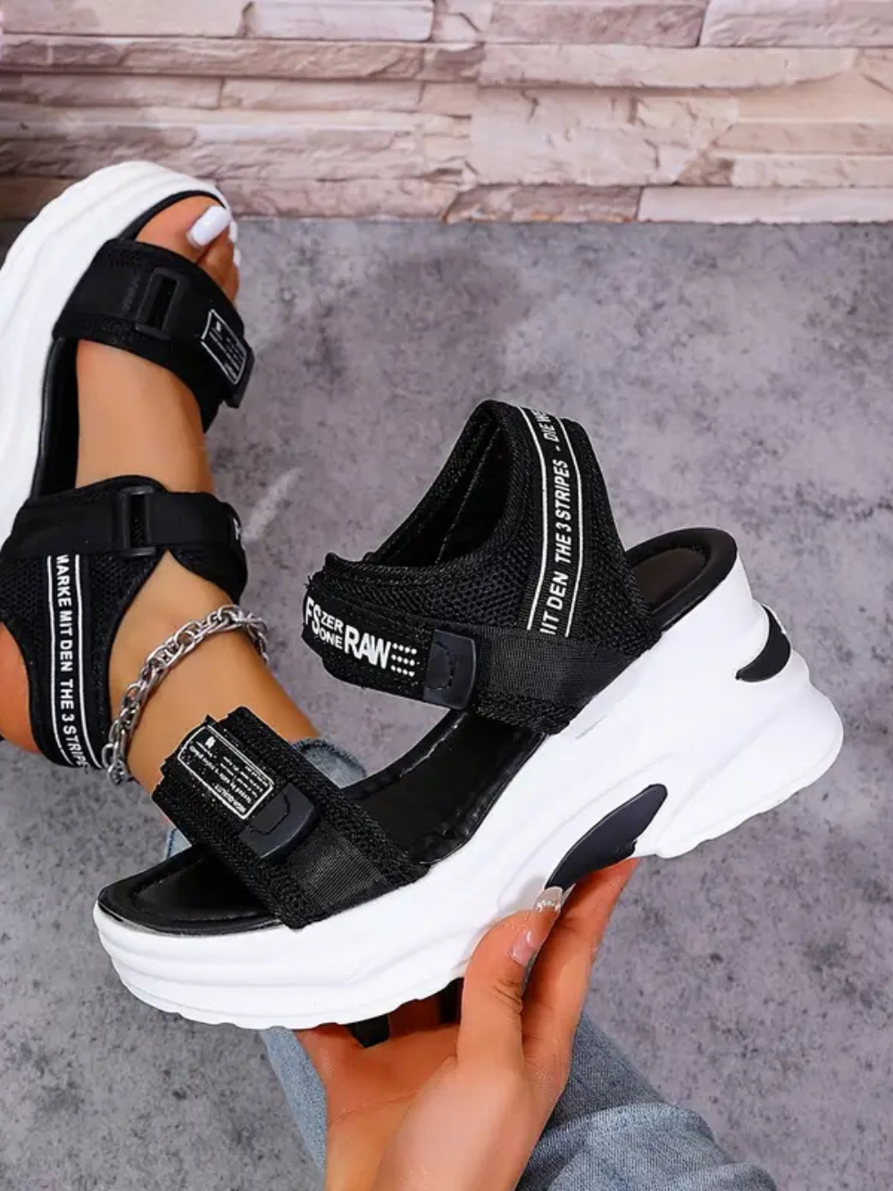 Sandalias Ortopédicas de Cuña Sport
