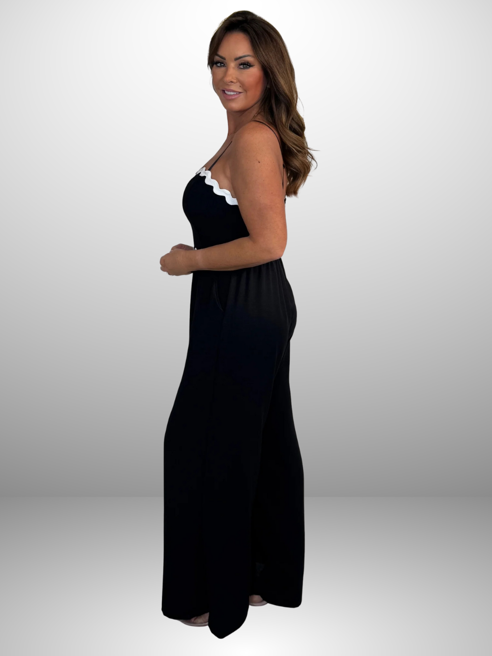 Jumpsuit Multi‑Estilo con Ribete Ondulado (Oferta 2X1)