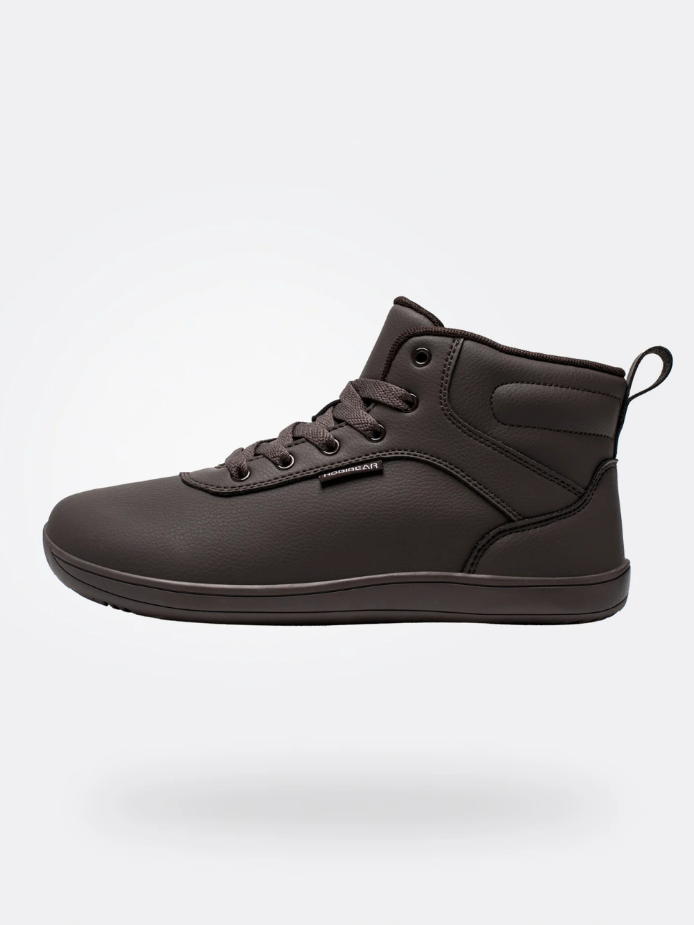 Botas casuales con cordones y acabado liso