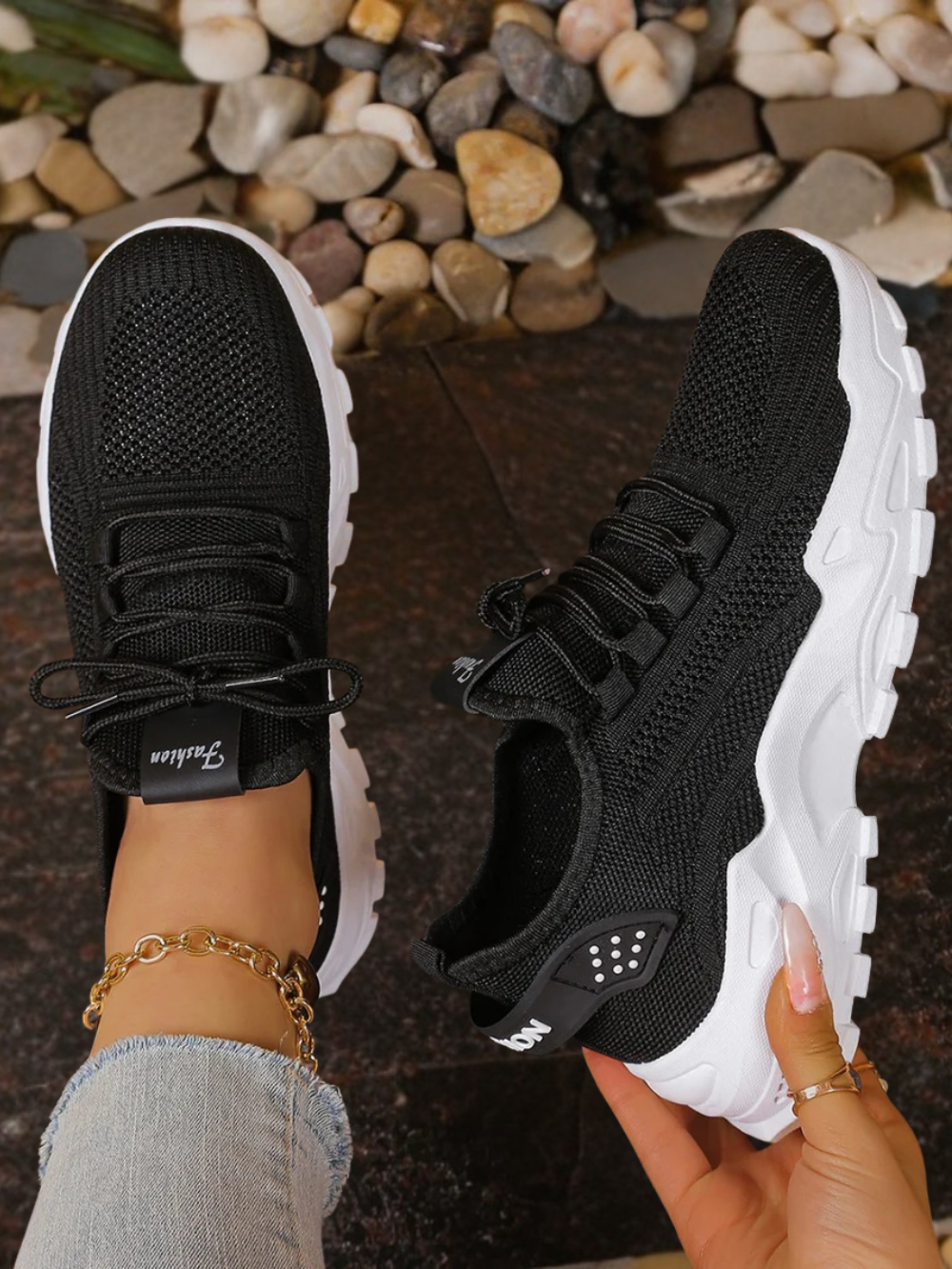 Zapatillas deportivas transpirables con suela antideslizante