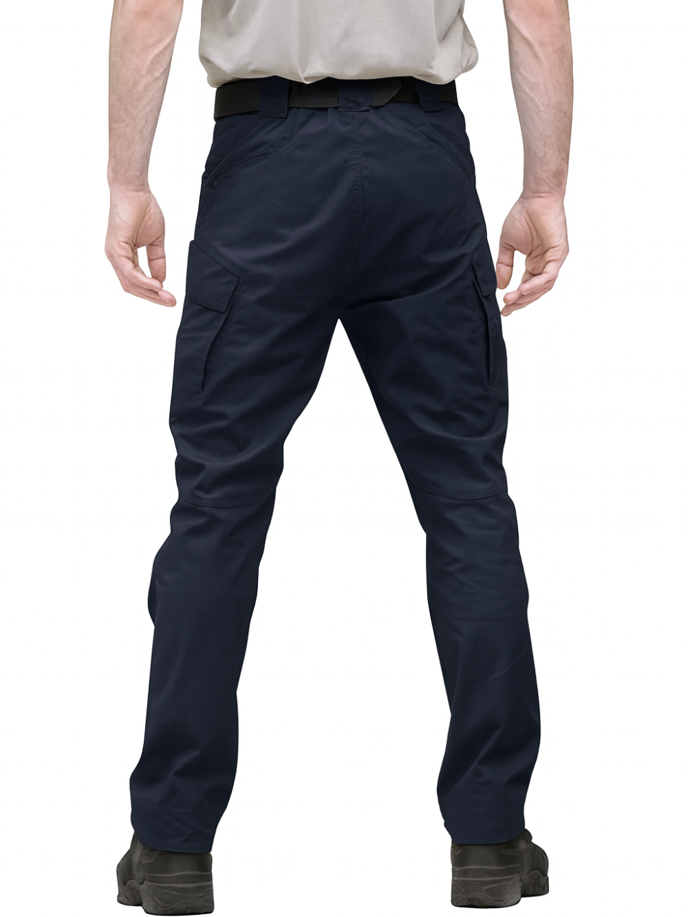 Pantalón impermeable con múltiples bolsillos y cierre con cremallera