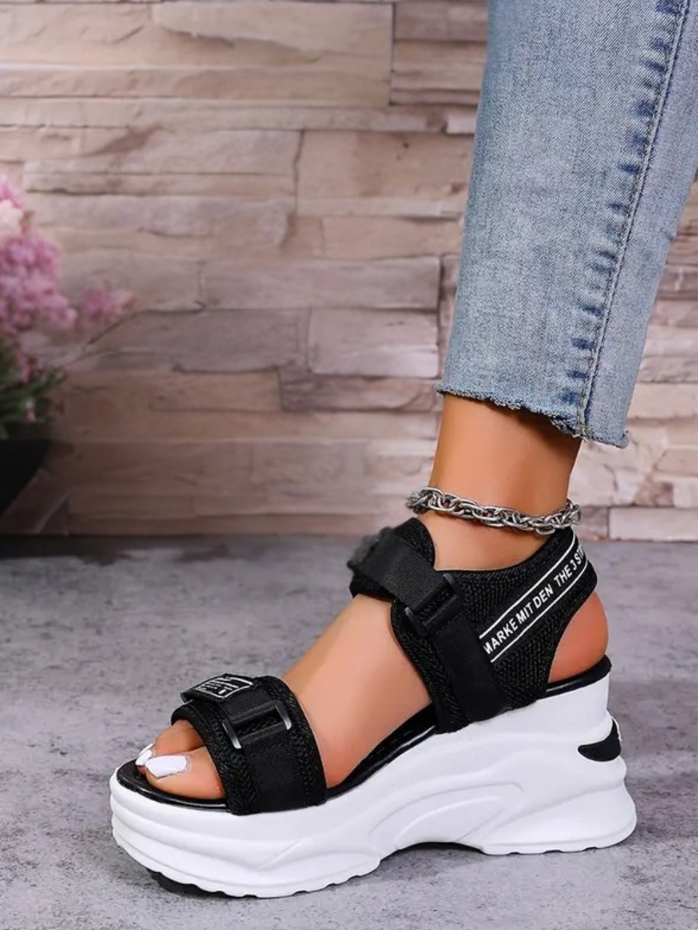 Sandalias Ortopédicas de Cuña Sport