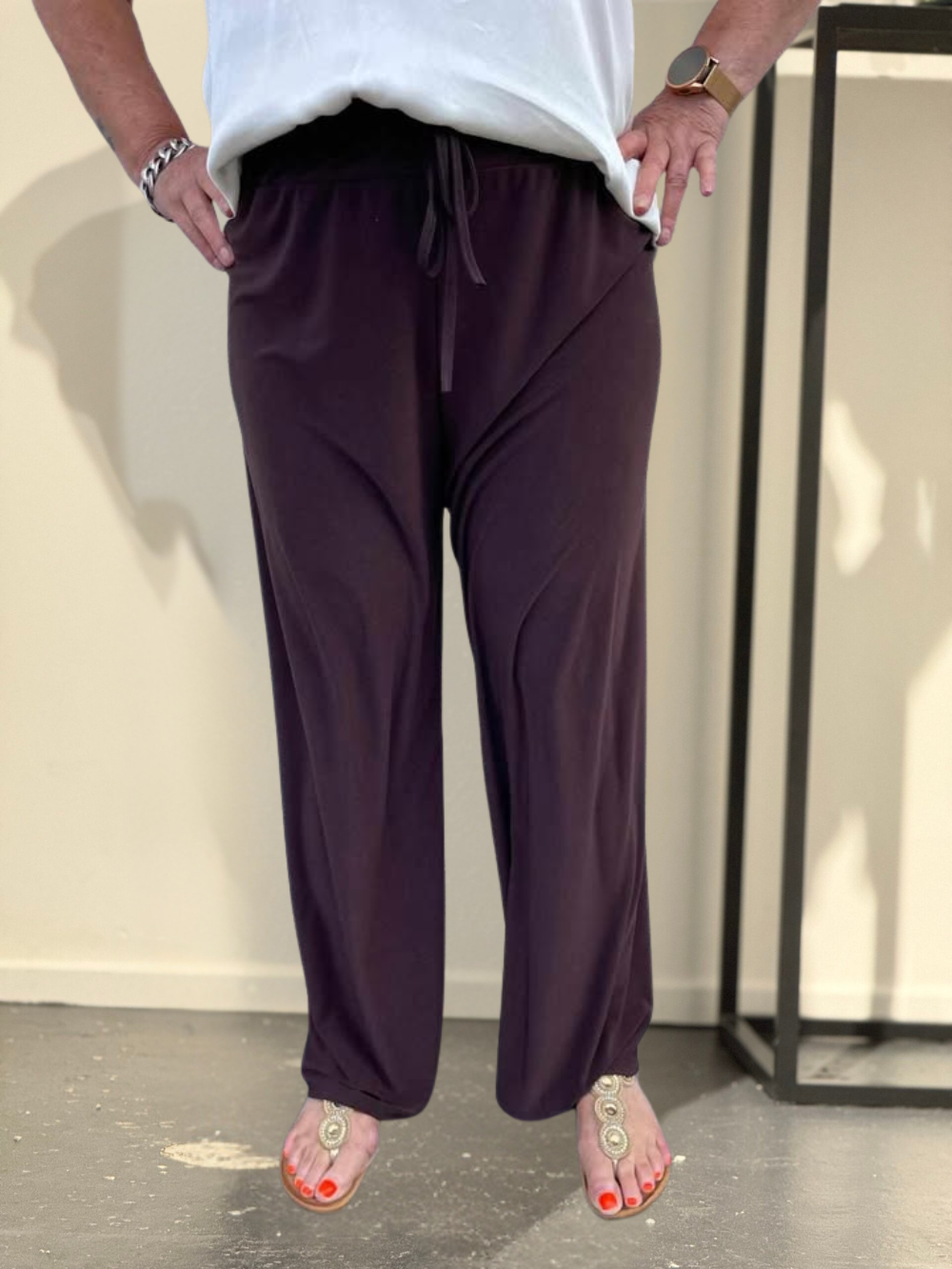 Pantalón Palazzo Tiro Alto